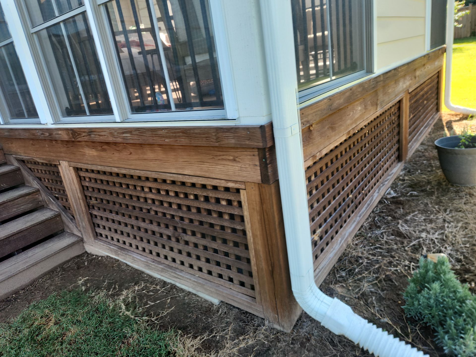Wood Deck and Siding using Wood Sealant by DuraSeal