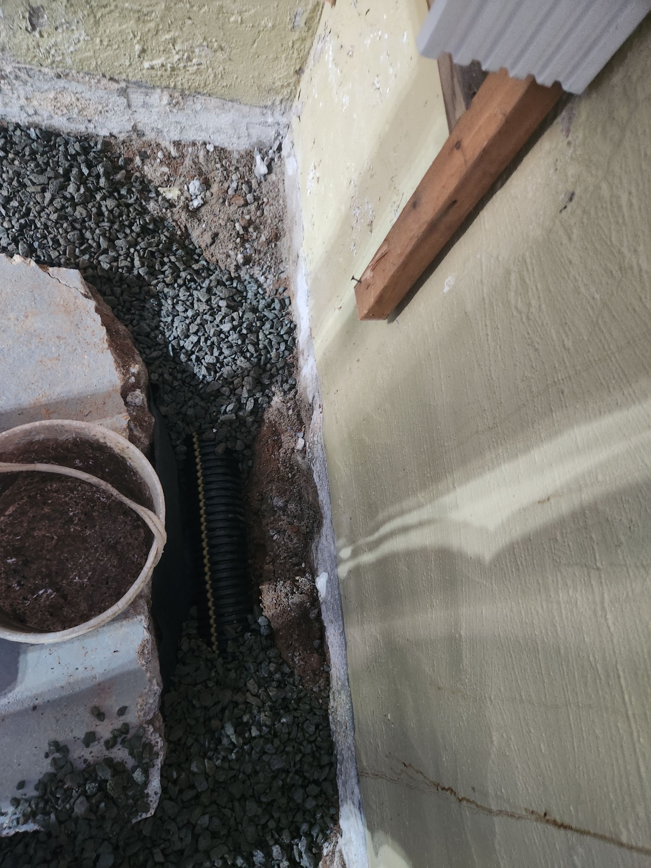 Interior French Drain River Edge NJ by Pure Service Pro, LLC 