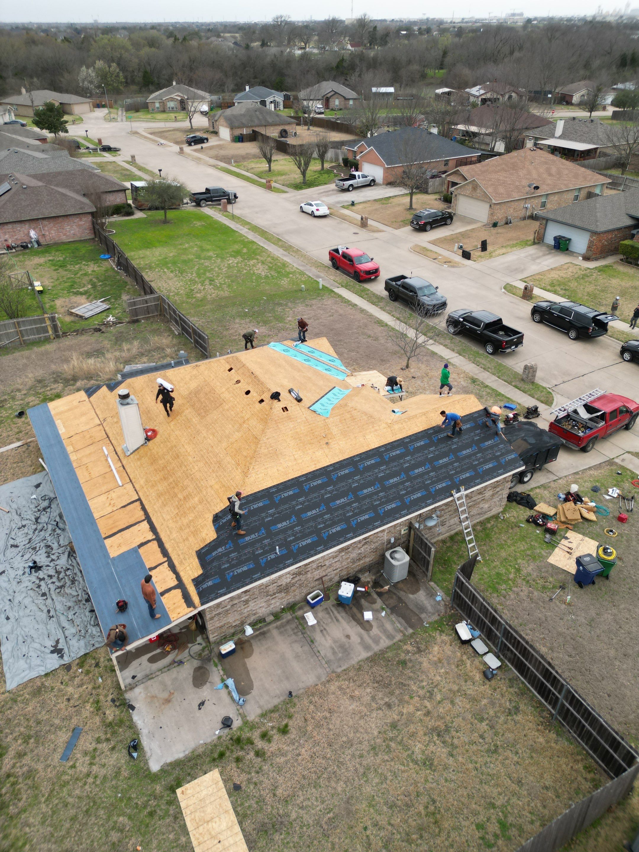 Project in Waxahachie by Rhino Roofing and General Contracting, LLC