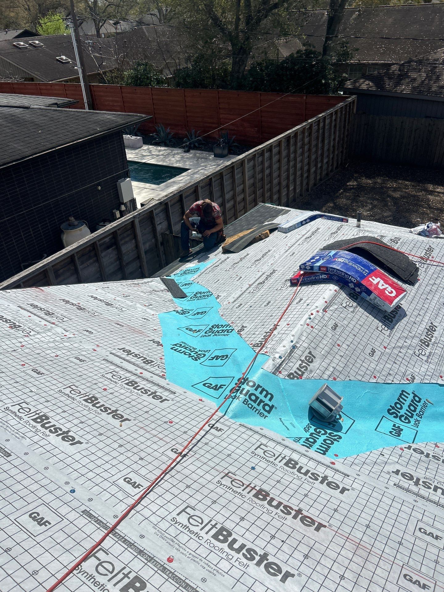 Roof Replacement in Meyerland Area, Houston TX by Roof Repair Company