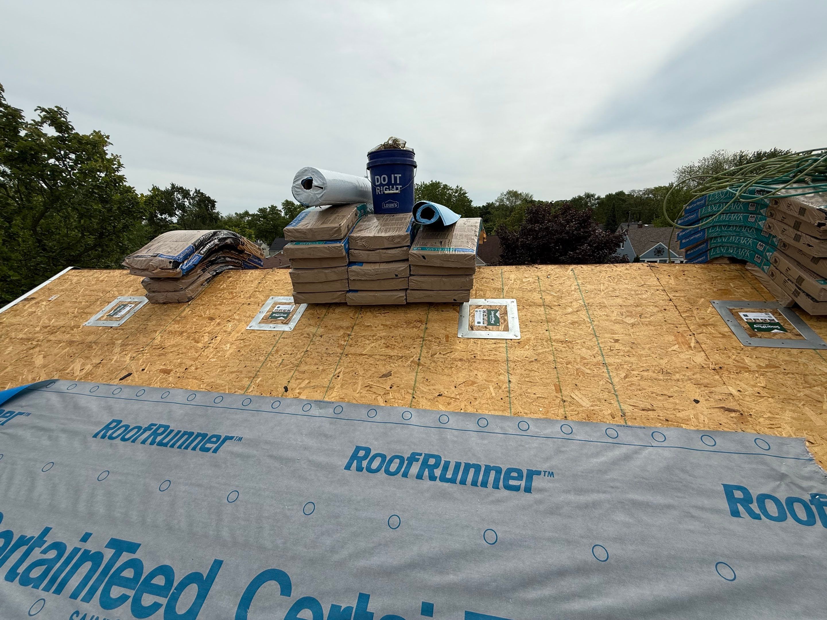 Project in Berkley by Eave Roofing