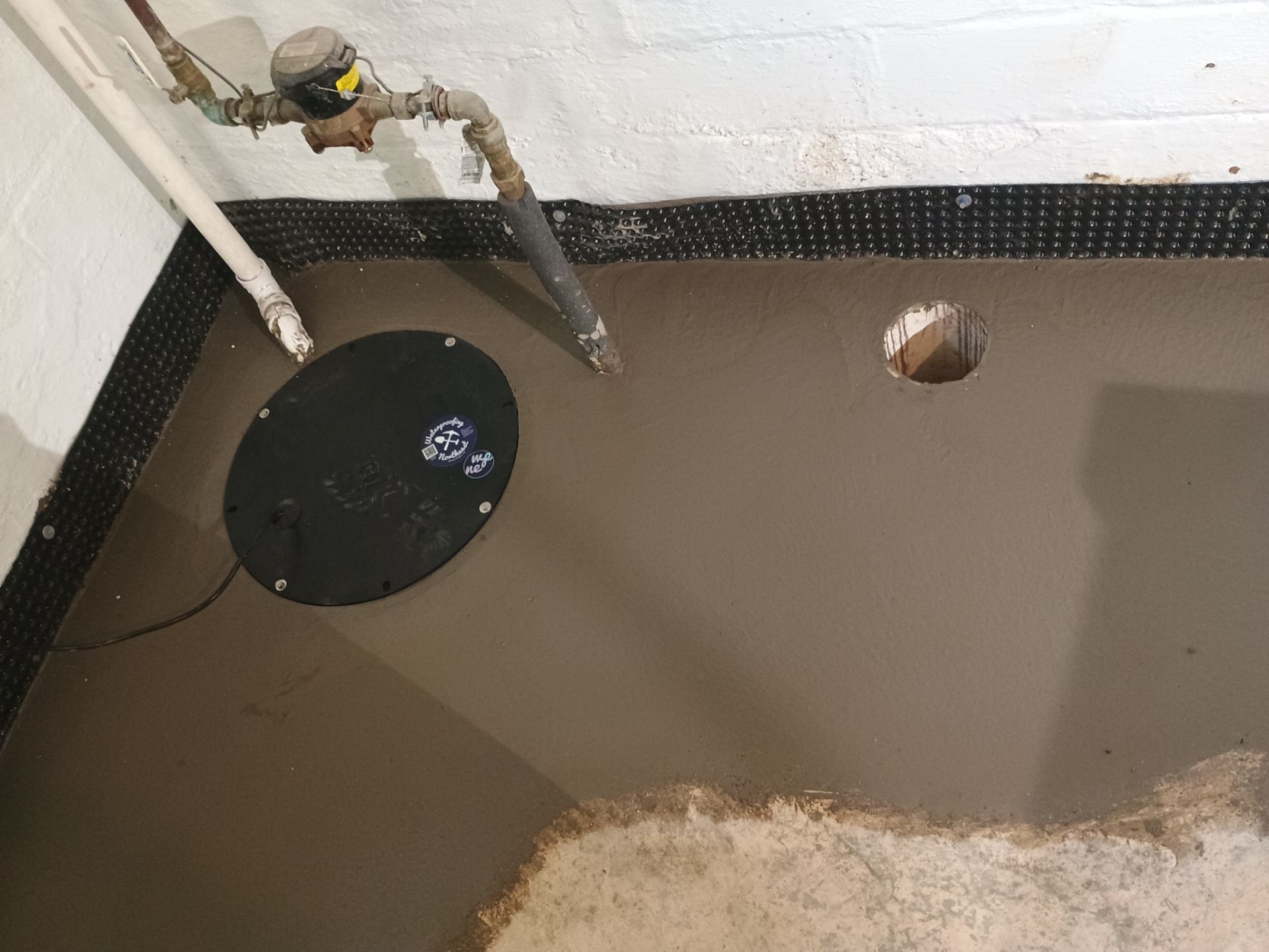 Another Drain Tile Project in the Books by Waterproofing Northeast