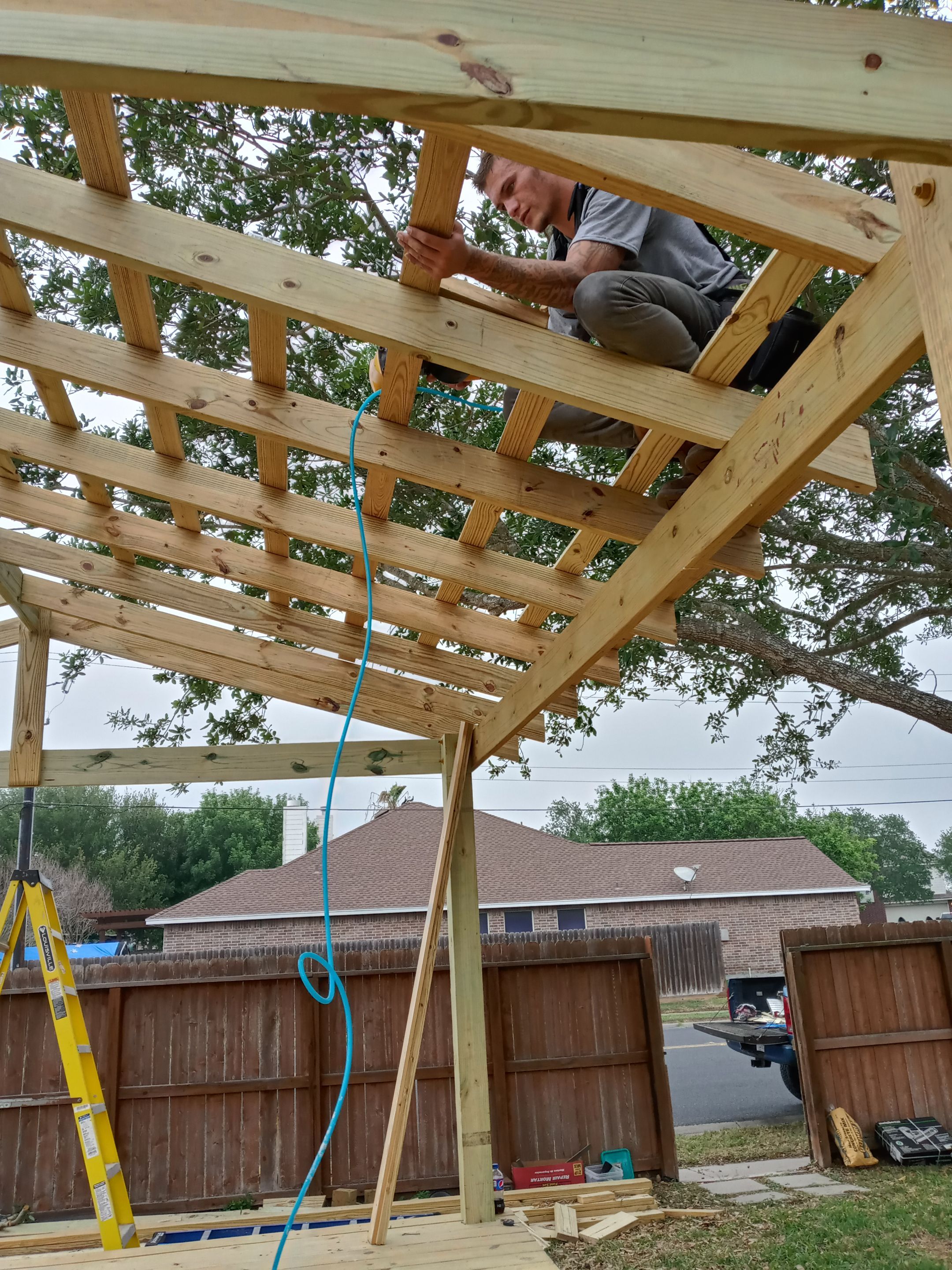 Back Yard Dance Party by Bayfront Roofing and Construction