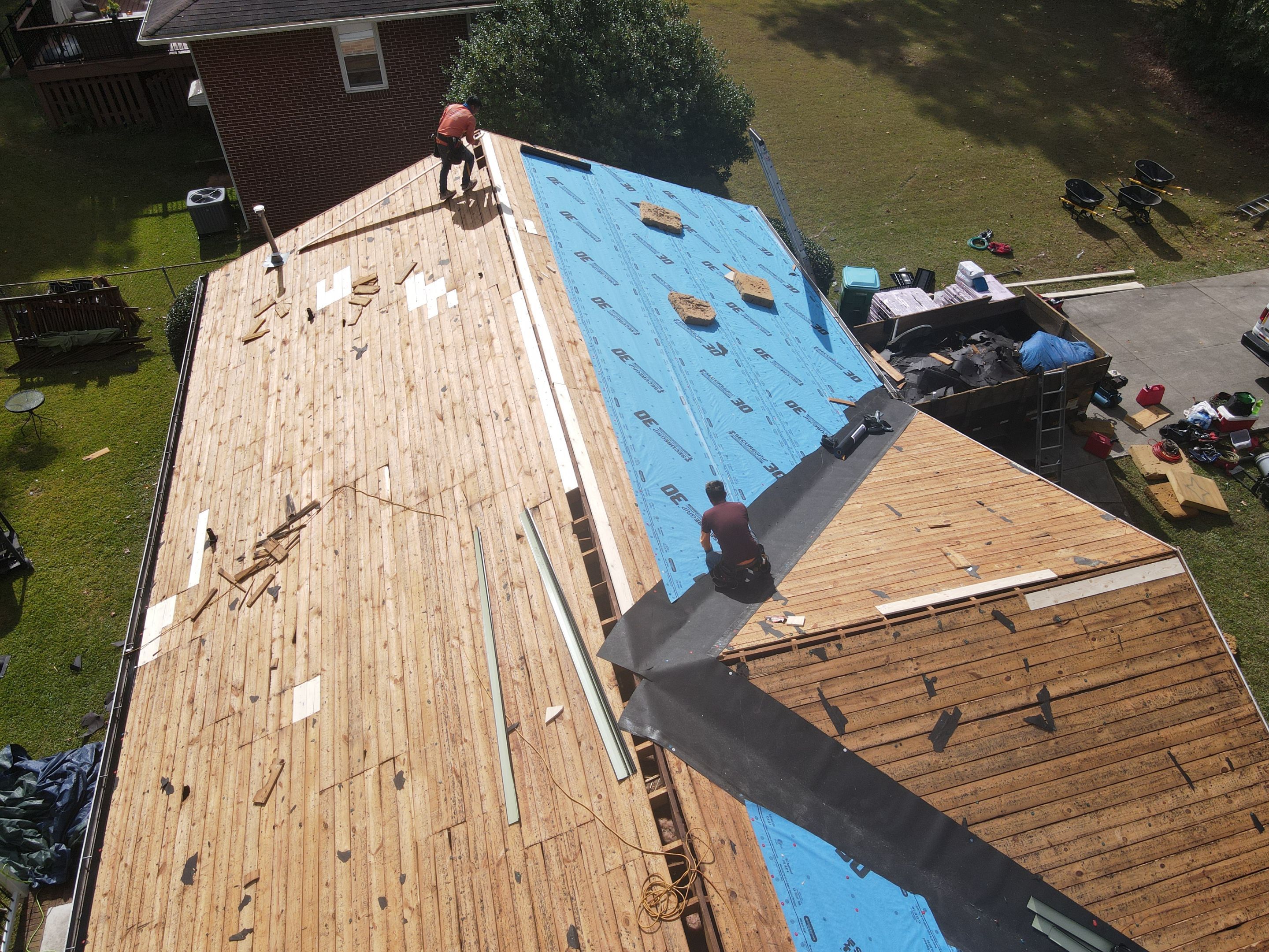 Residential Roofing Installation using Owens Corning by Inspector Roofing and Restoration