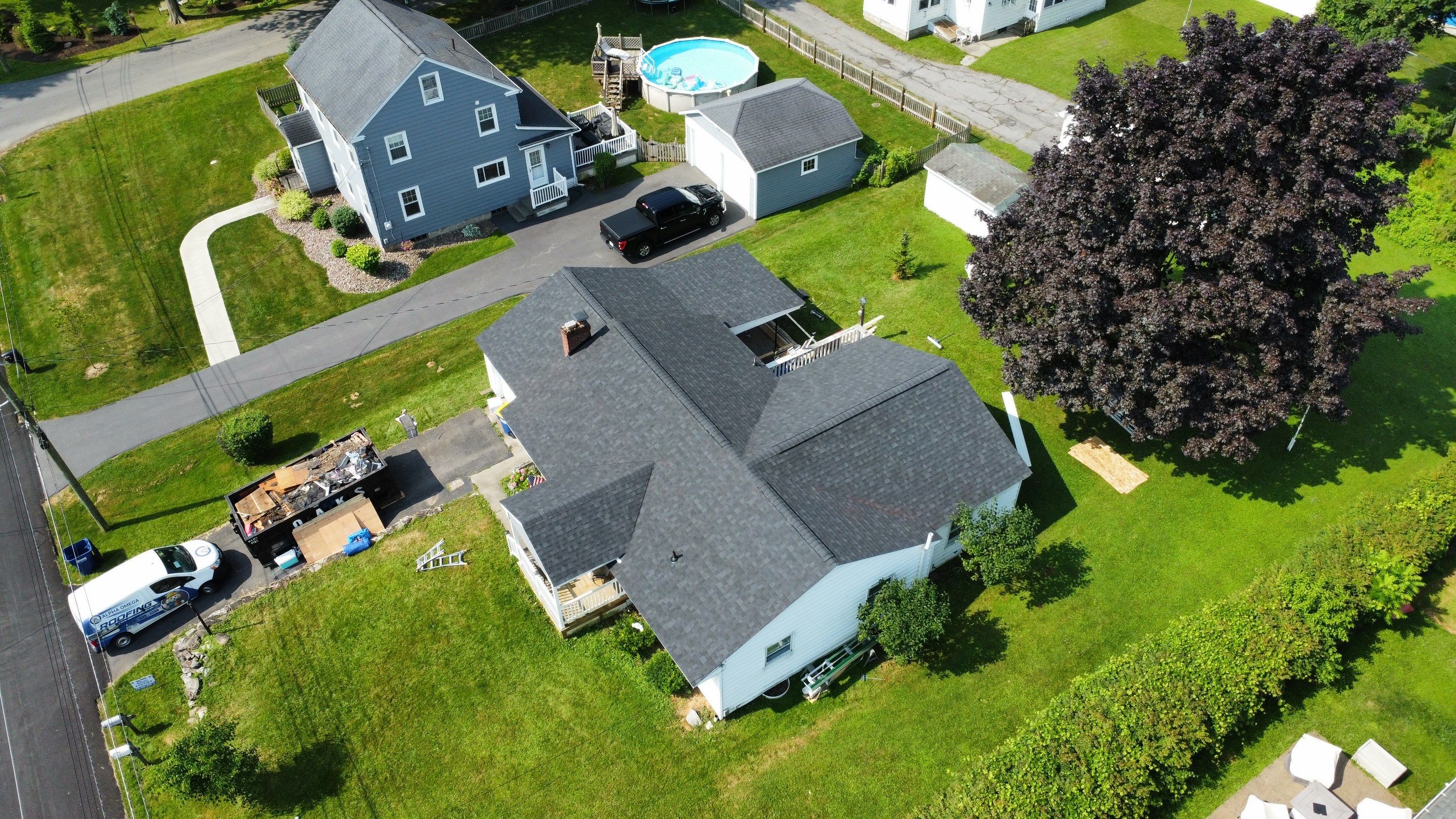 ✅ Another Roof Replacement Done in Auburn, NY! by Alpha Omega Roofing LLC
