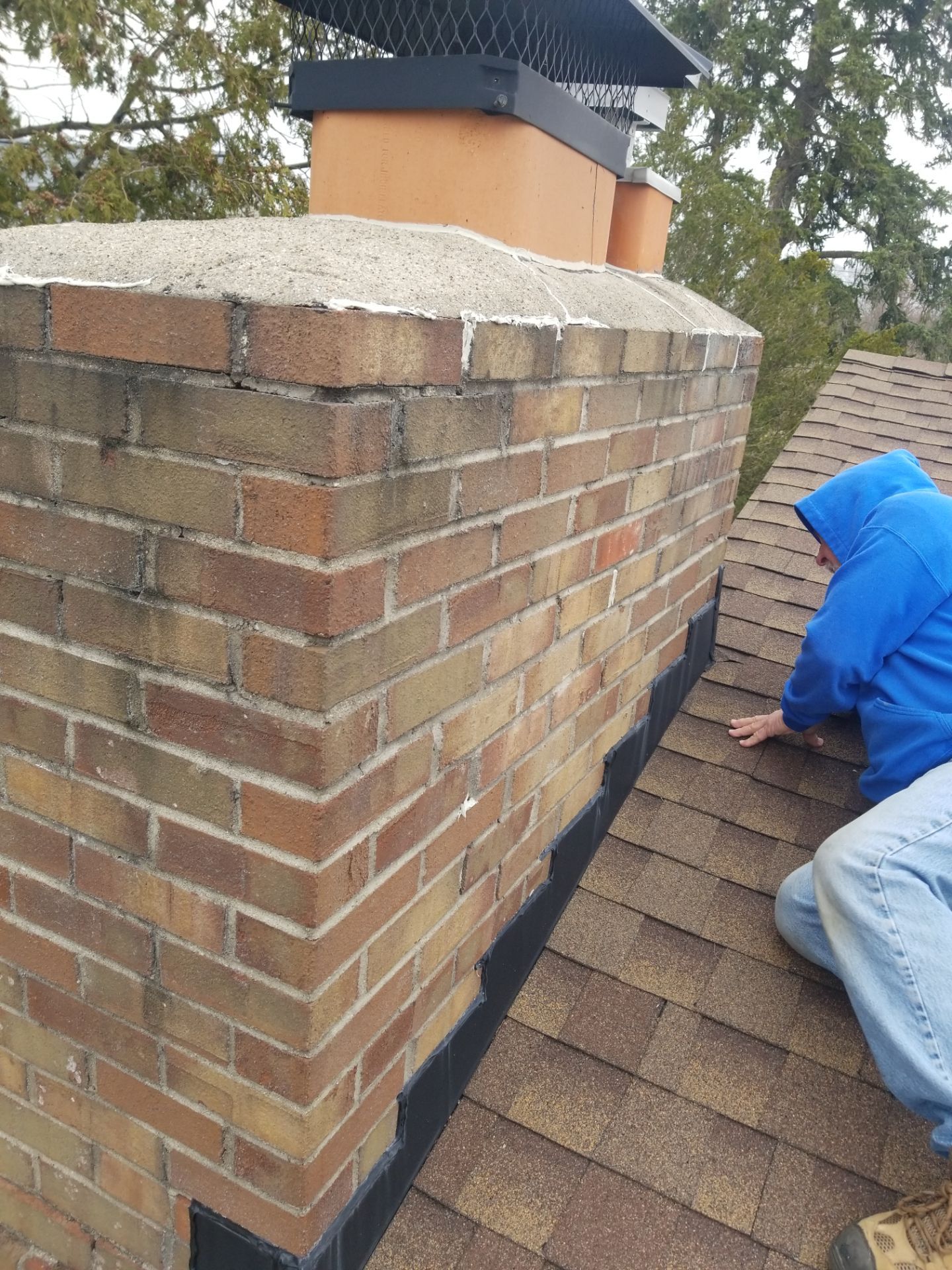 Velux Skylights, GAF Roofing, Front Porch Overhang by Northwest Construction 