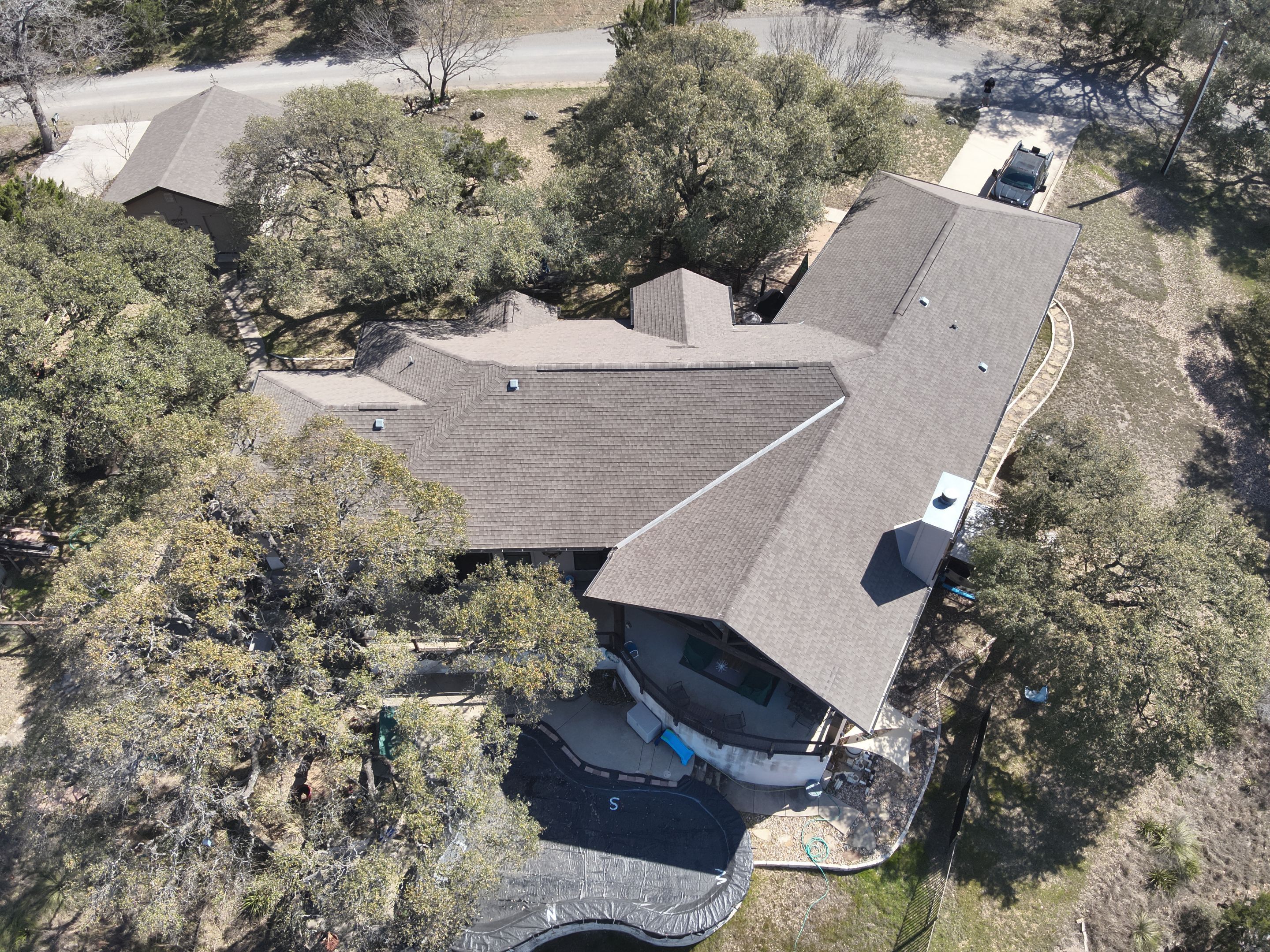 Wind Damage Restored & Upgraded with Solar Innovation by Action Exteriors Austin