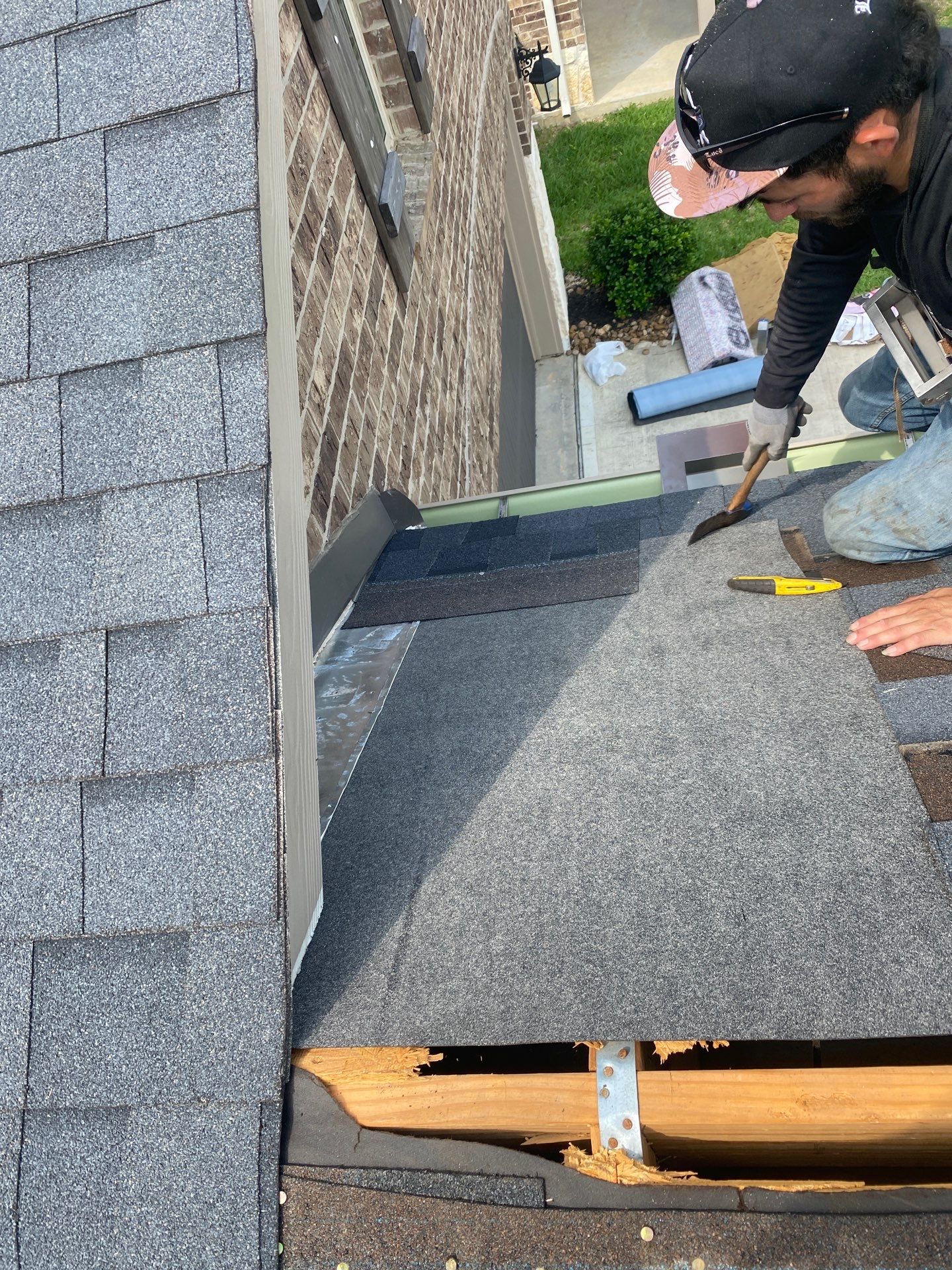 Residential Roofing Repair using Owen's Corning Duration (Lifetime) Shingles by Roof Repair Company