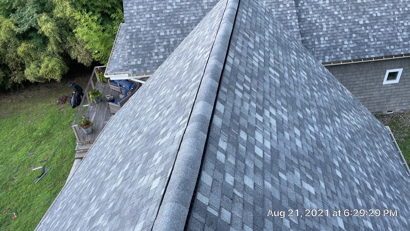 Roof Replacement using IKO Dynasty by American Home Contractors