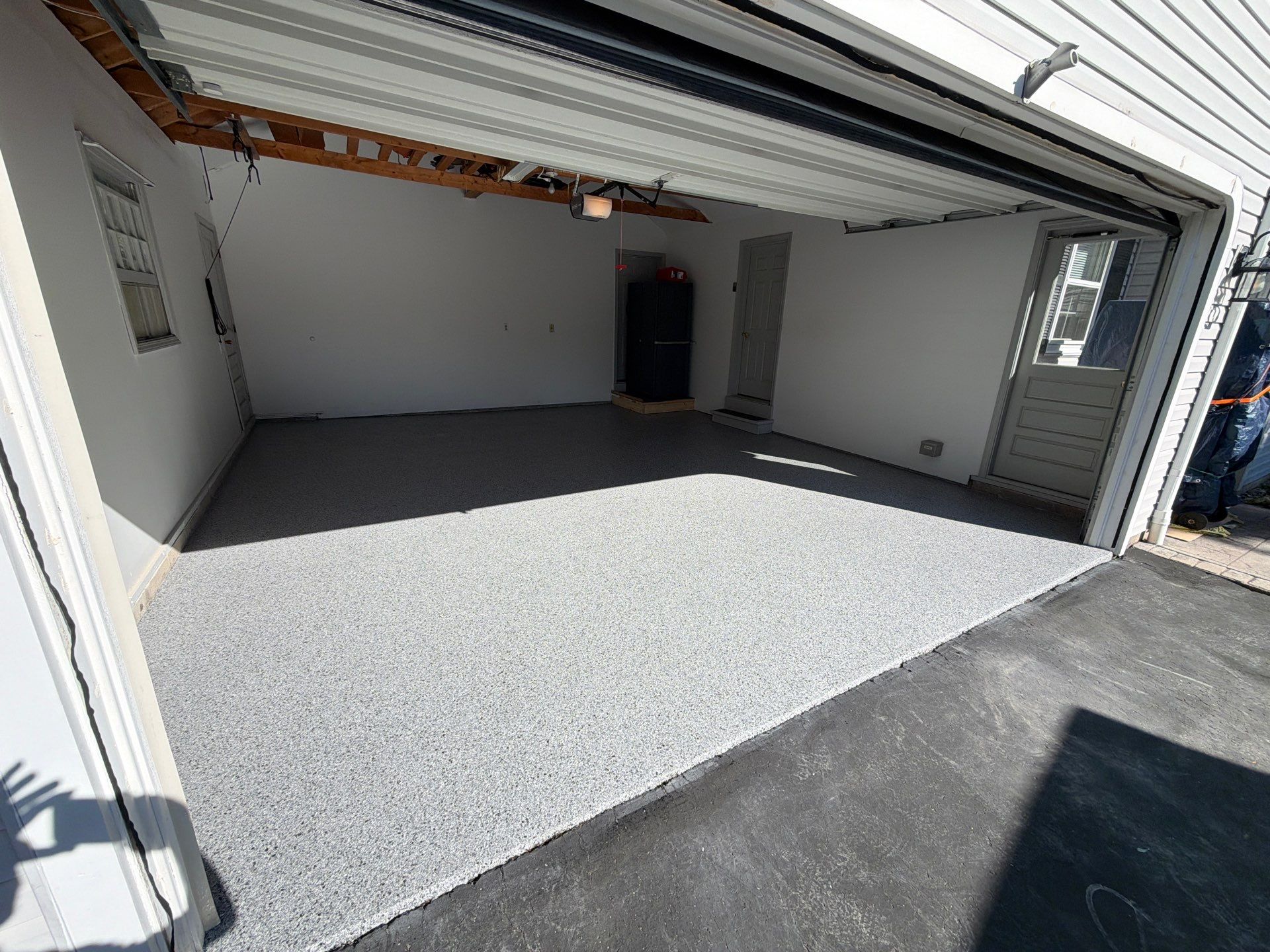 Vintage Silverado Garage Coating by NG Masonry & Construction LLC