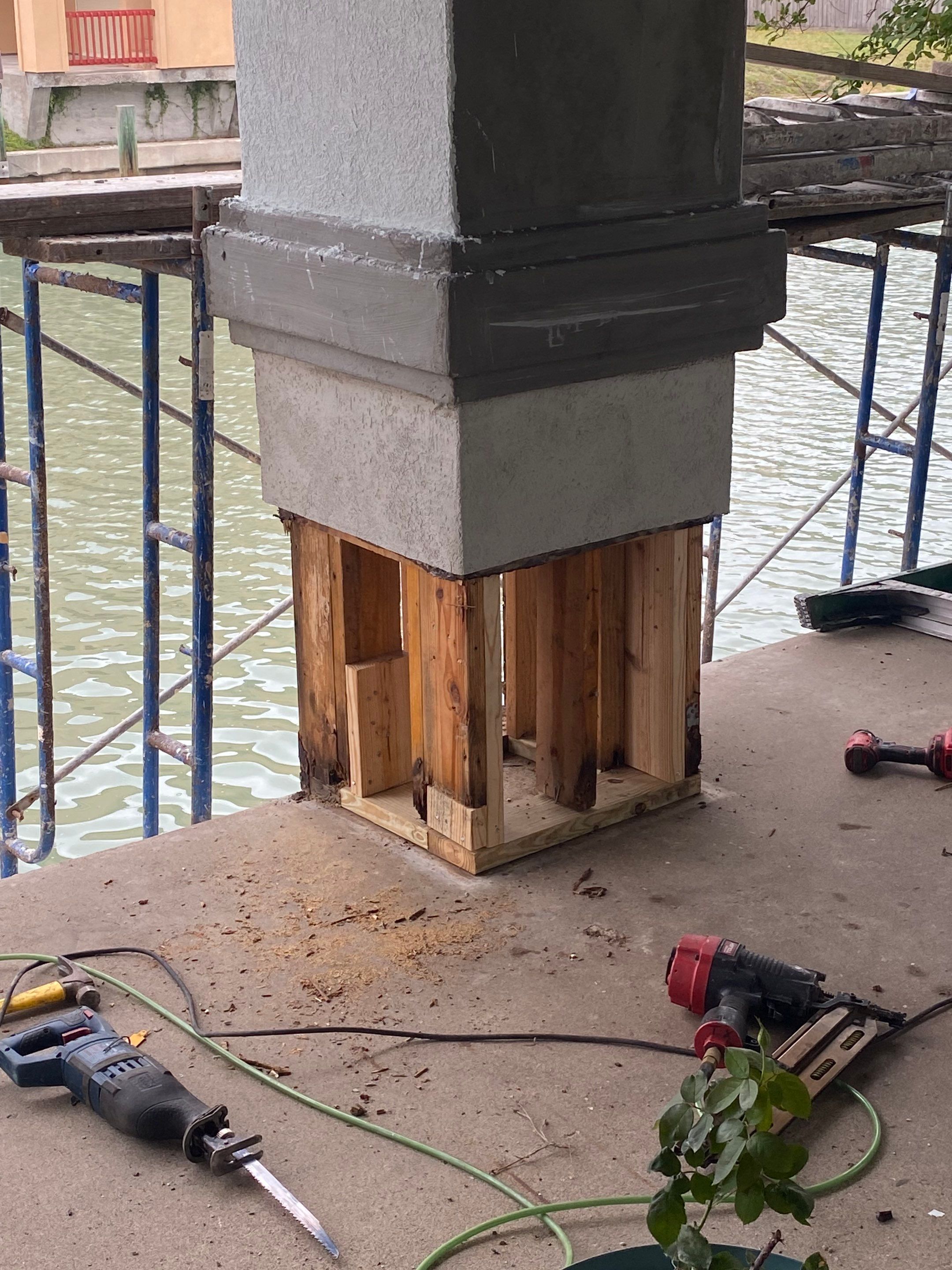 Waterfront Stucco Remastered by Bayfront Roofing and Construction