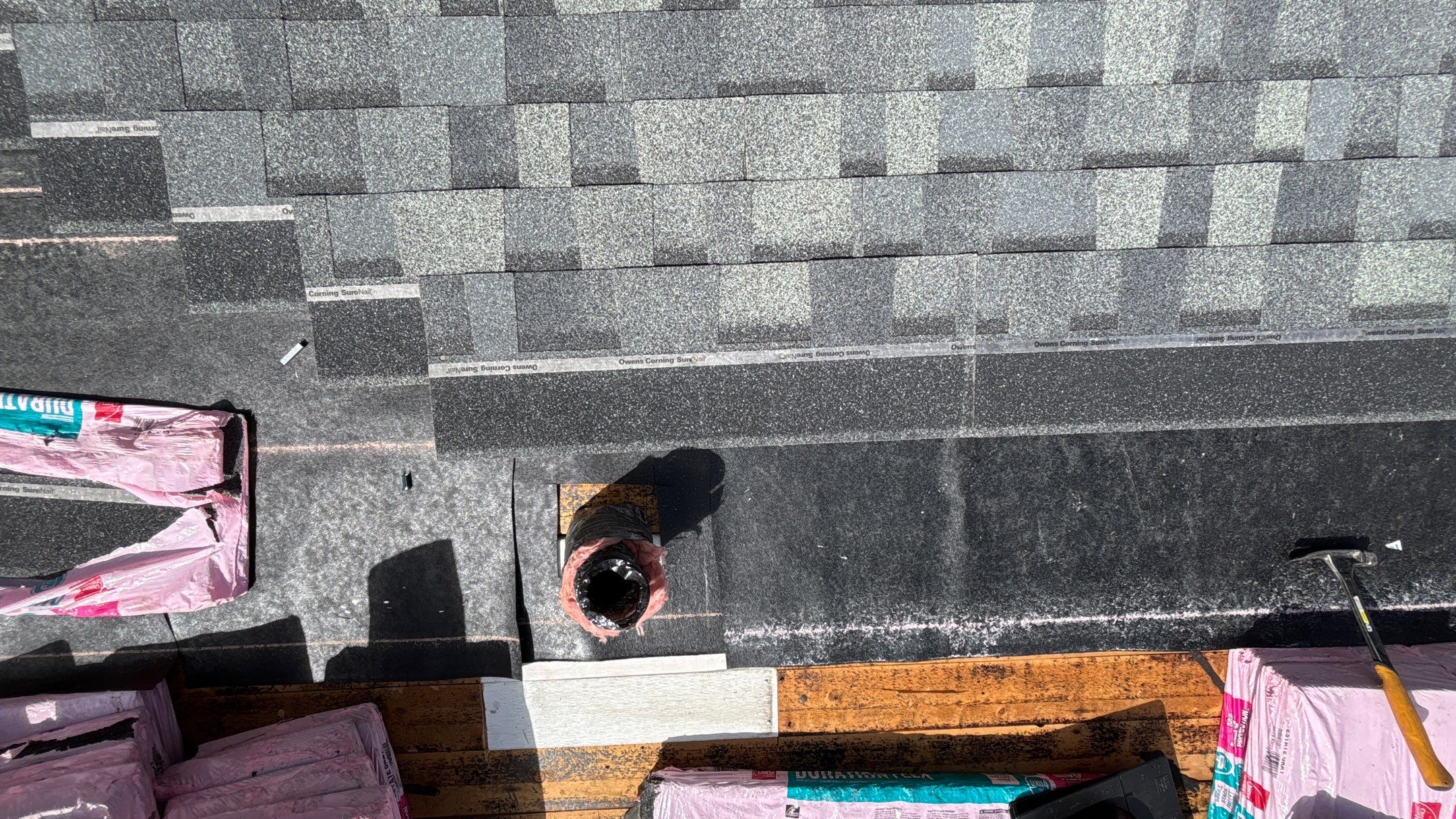 Roof Replacement using Owens Corning Tru Definitions by 180 Contractors
