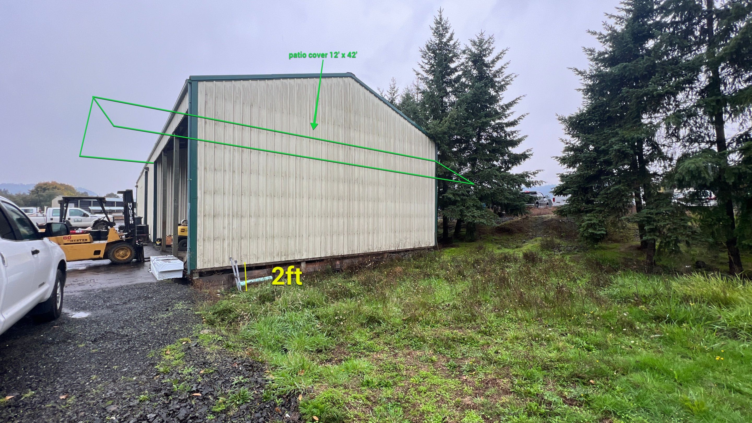 Warehouse Enclosure and Patio Cover Build by Villegas Remodeling, LLC