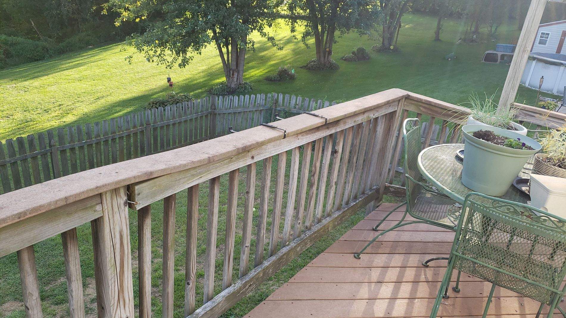 Deck Rail Repair by Roof Right Inc