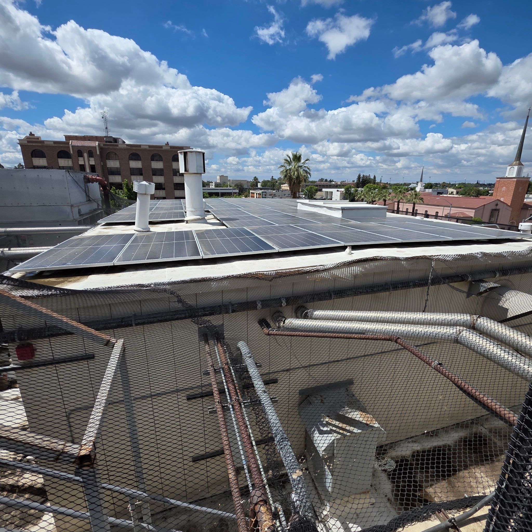 Commercial Solar Panel Cleaning by Palm Coast Solar Cleaning