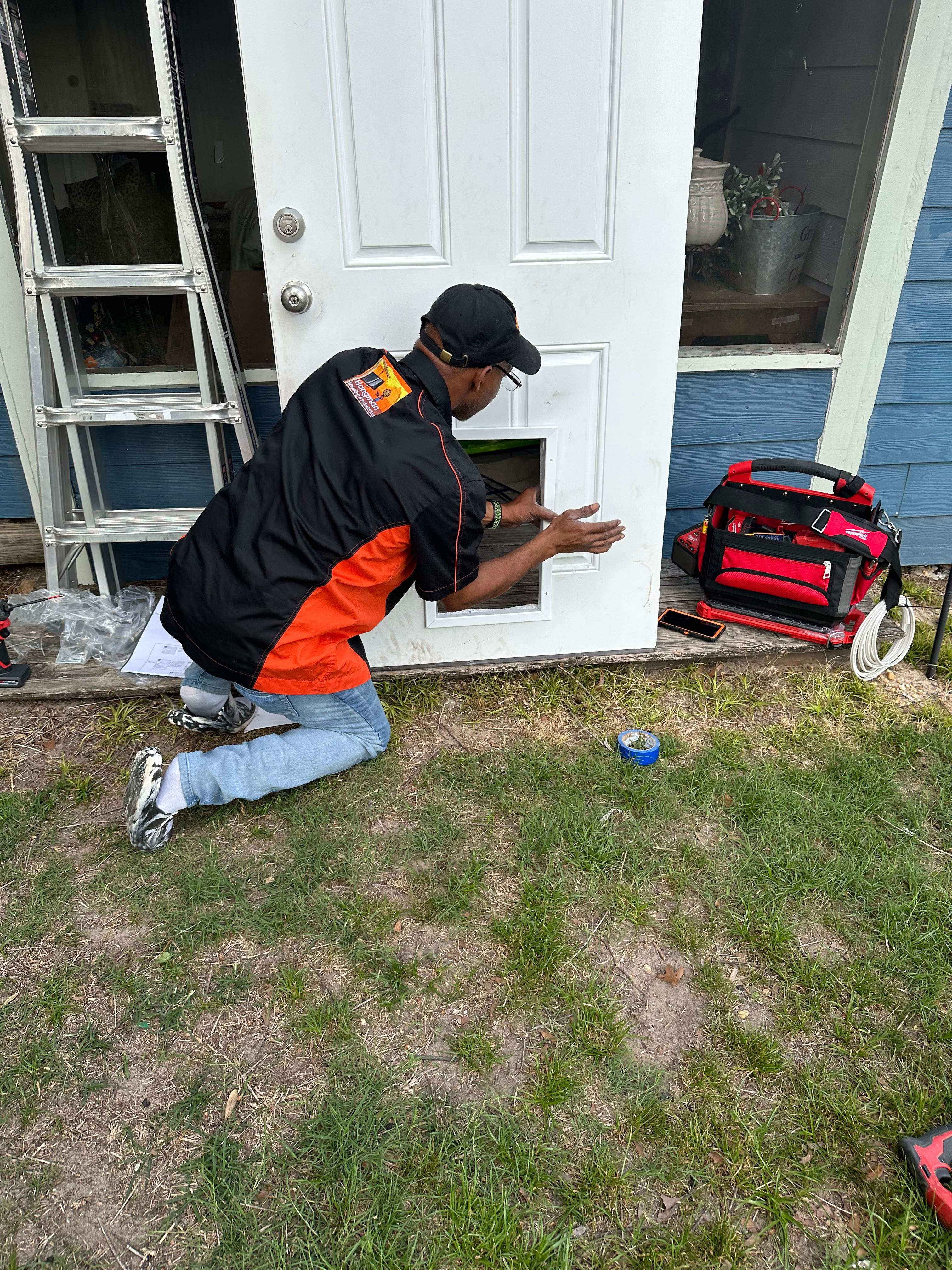 Door Installation Services by Hangman Mounting & Installation 