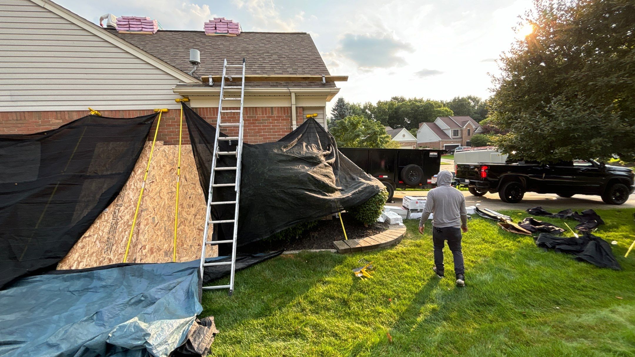 Roof Replacement using Owens Corning Duration by 180 Contractors