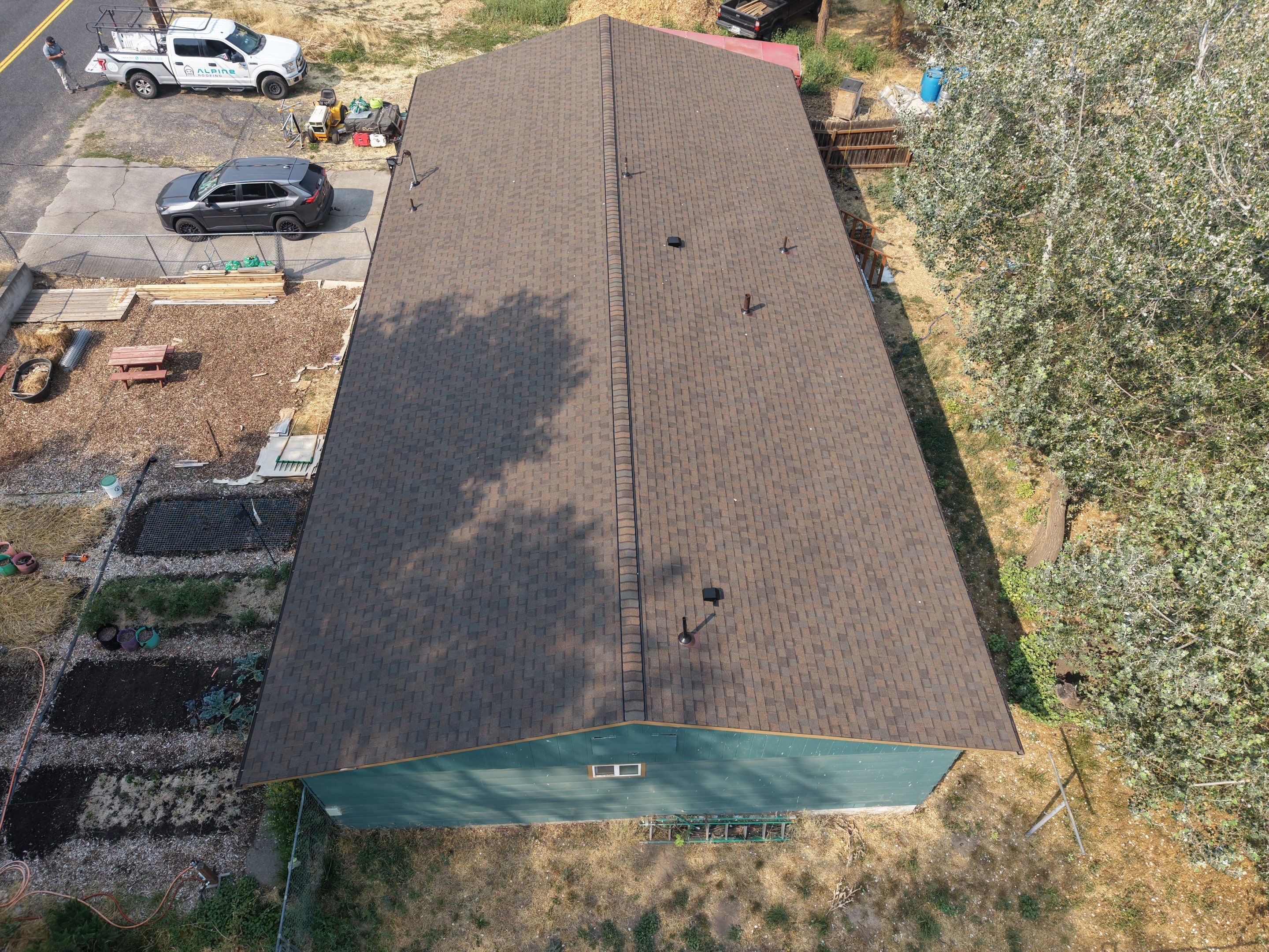 CertainTeed Landmark Shingle Roof Replacement and Decking Repair Pendleton by Alpine Roofing