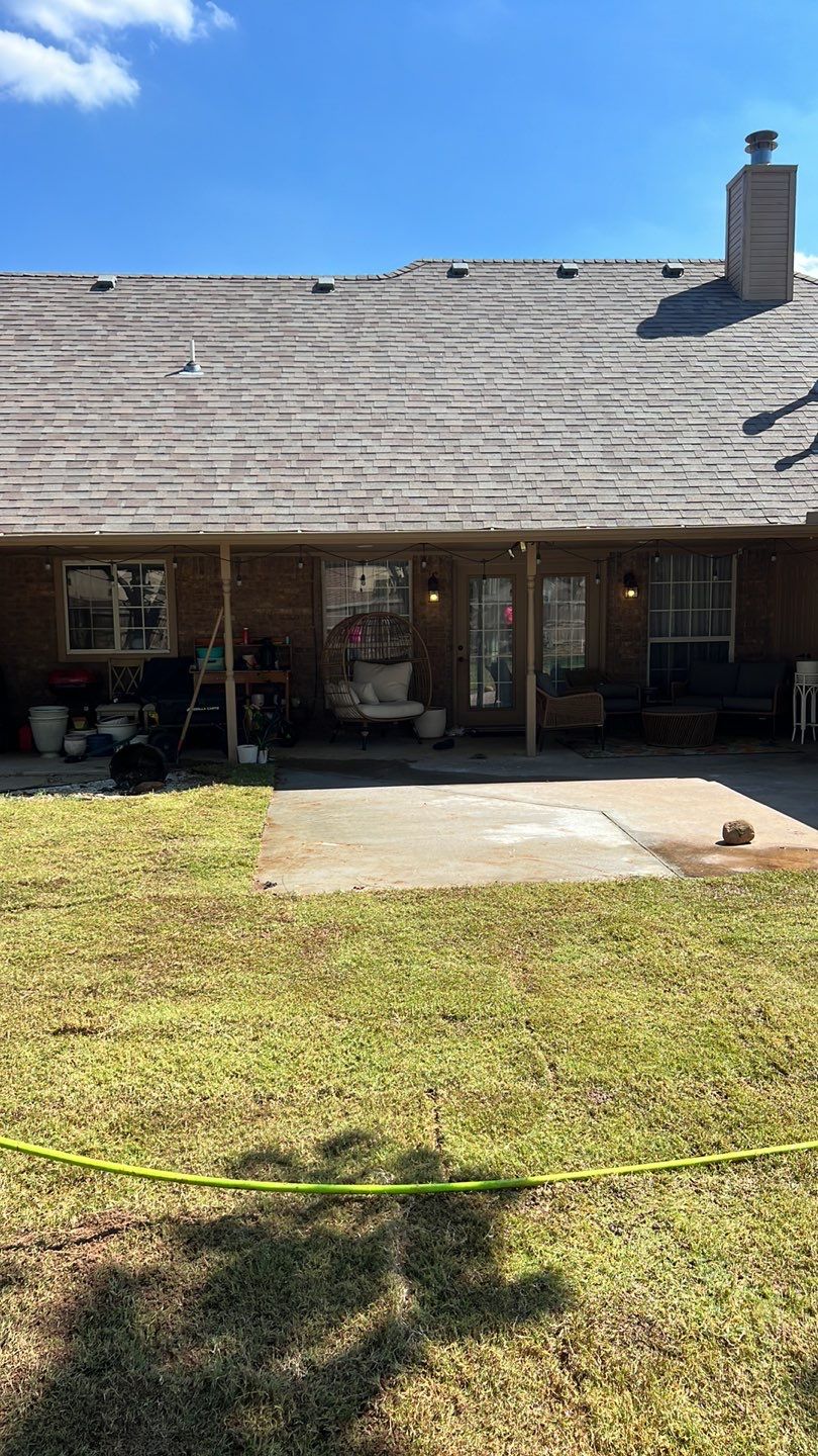 Tree removal , Concrete, Pergola, and sod install  by Clays Services Inc