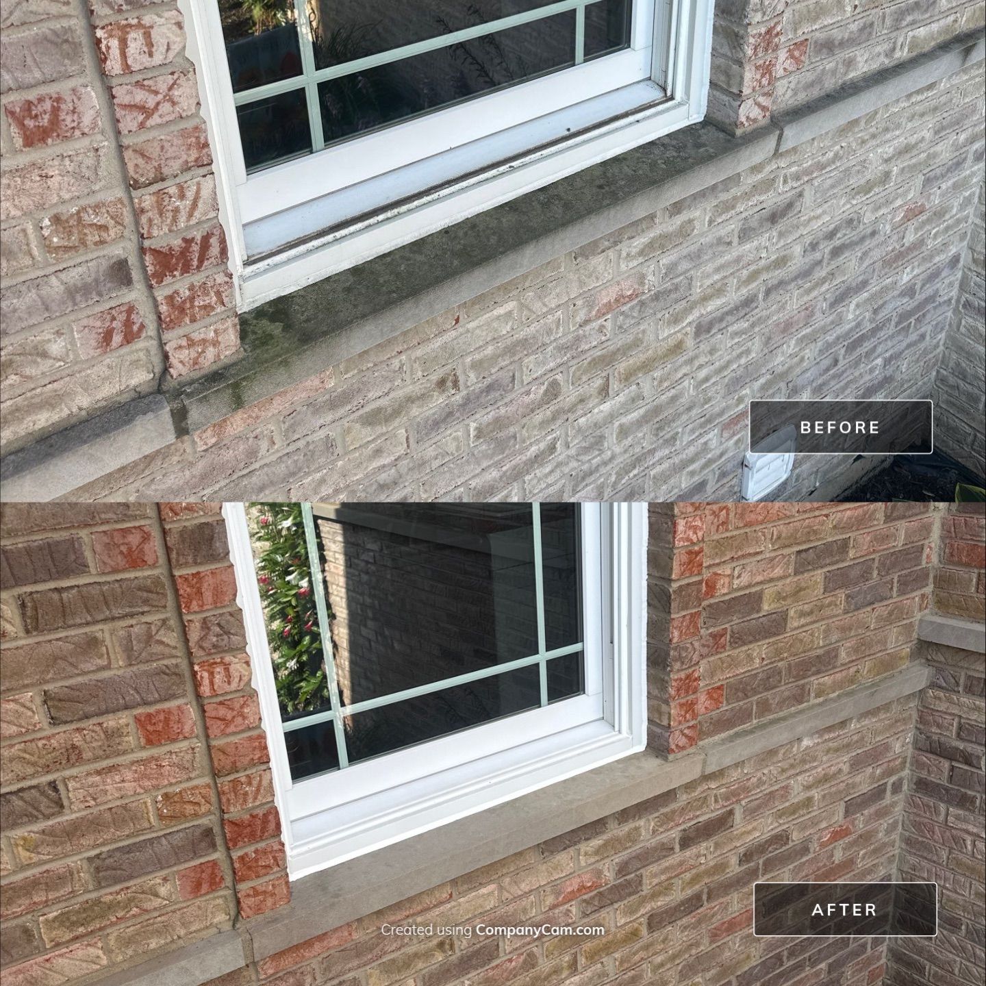 Project in Round Lake by Simmons Power & Soft Washing