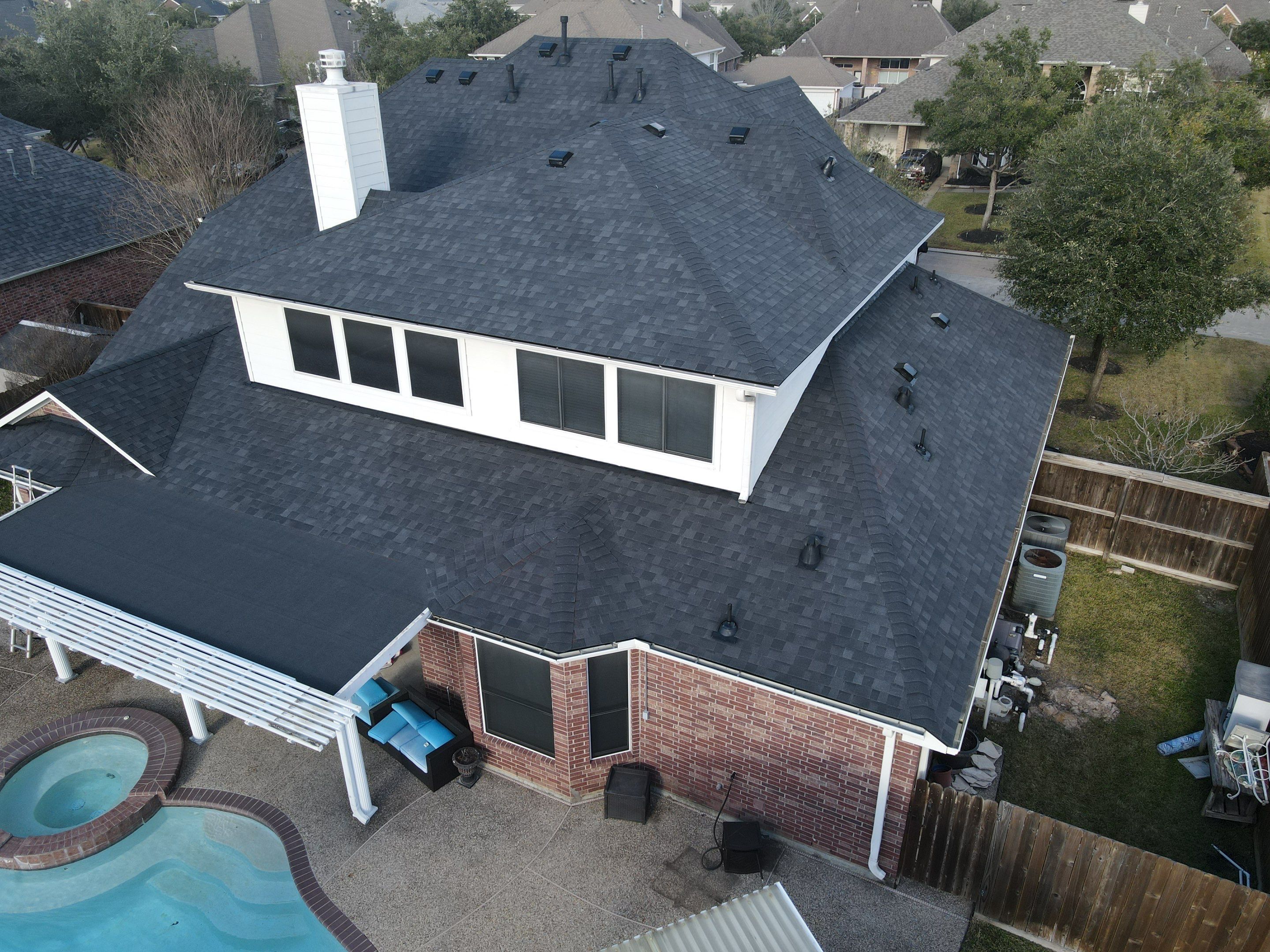 Roof Replacement using Owen's Corning - Duration Onyx Black by Roof Concepts Construction