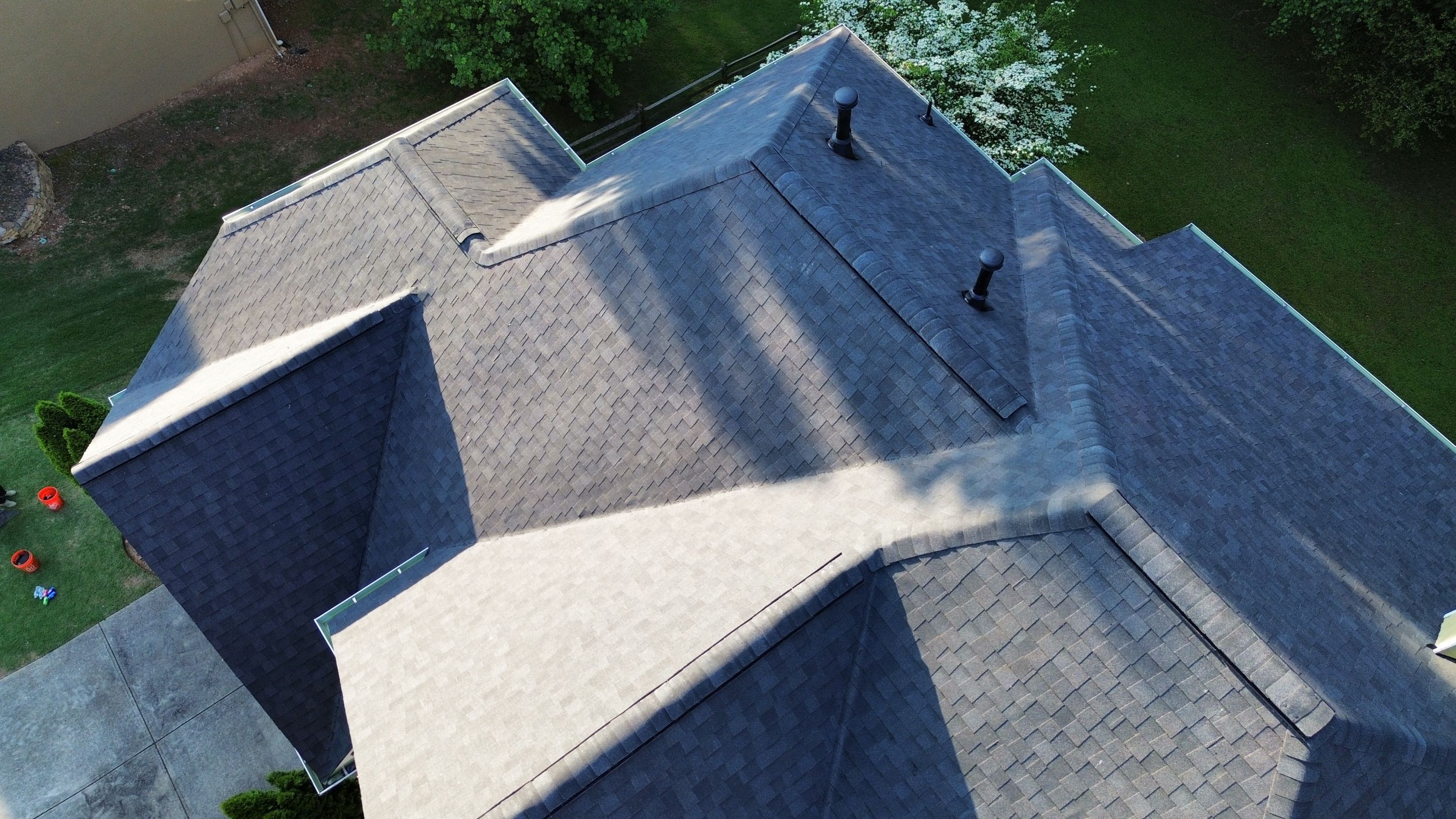 Alpharetta, GA Roof Replacement CertainTeed Landmark Charcoal Black by Reset Roofing