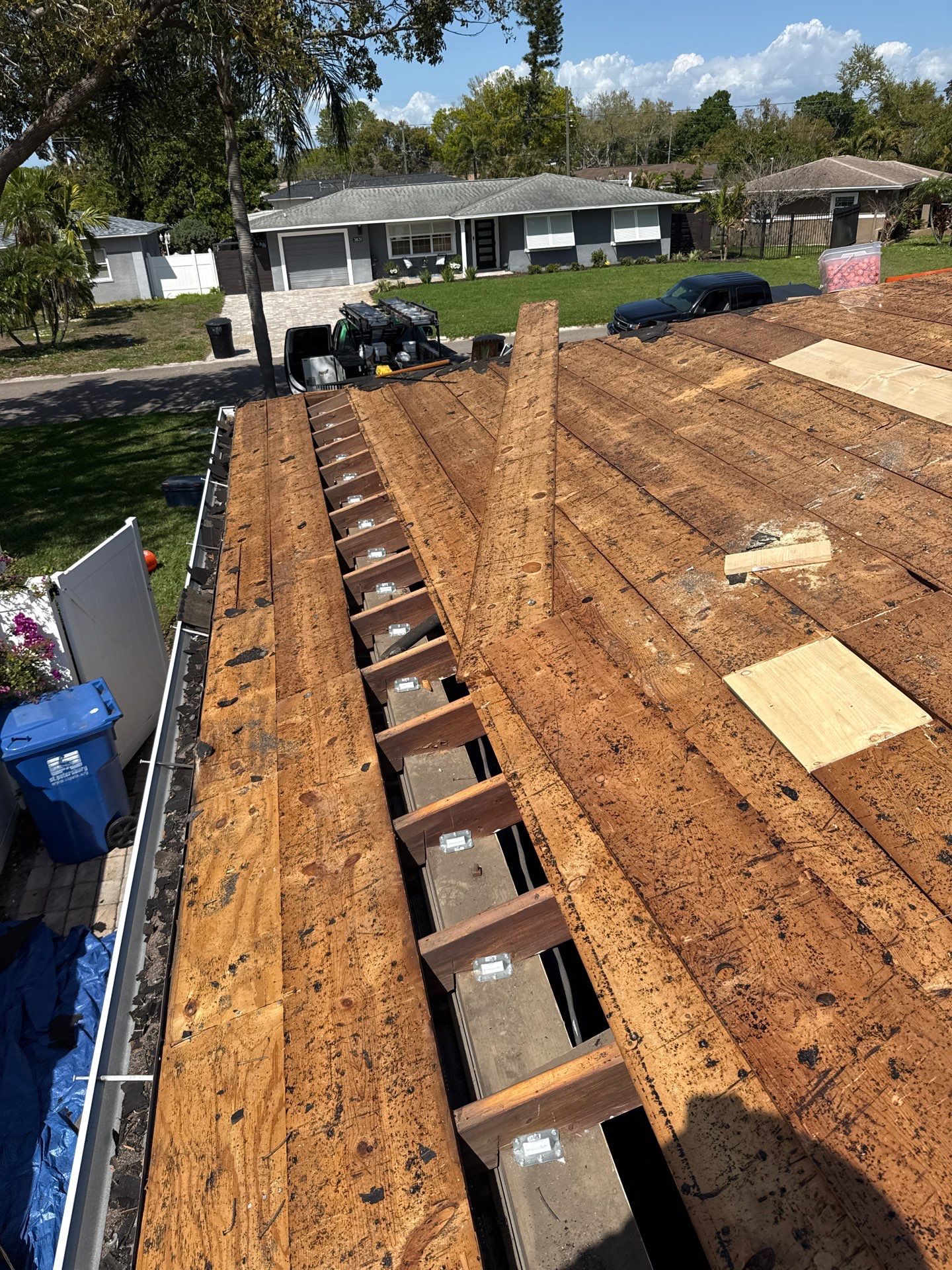 Project in St. Petersburg 33713 by Mitchell Roofing Company LLC