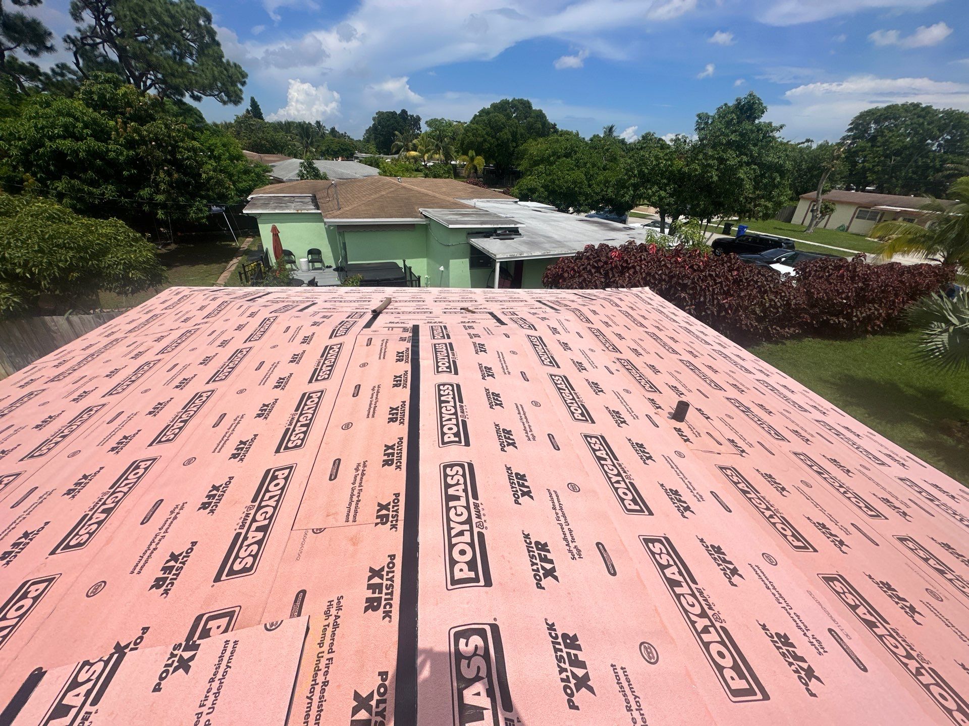Royal Blue Standing Seam by Reimagine Roofing