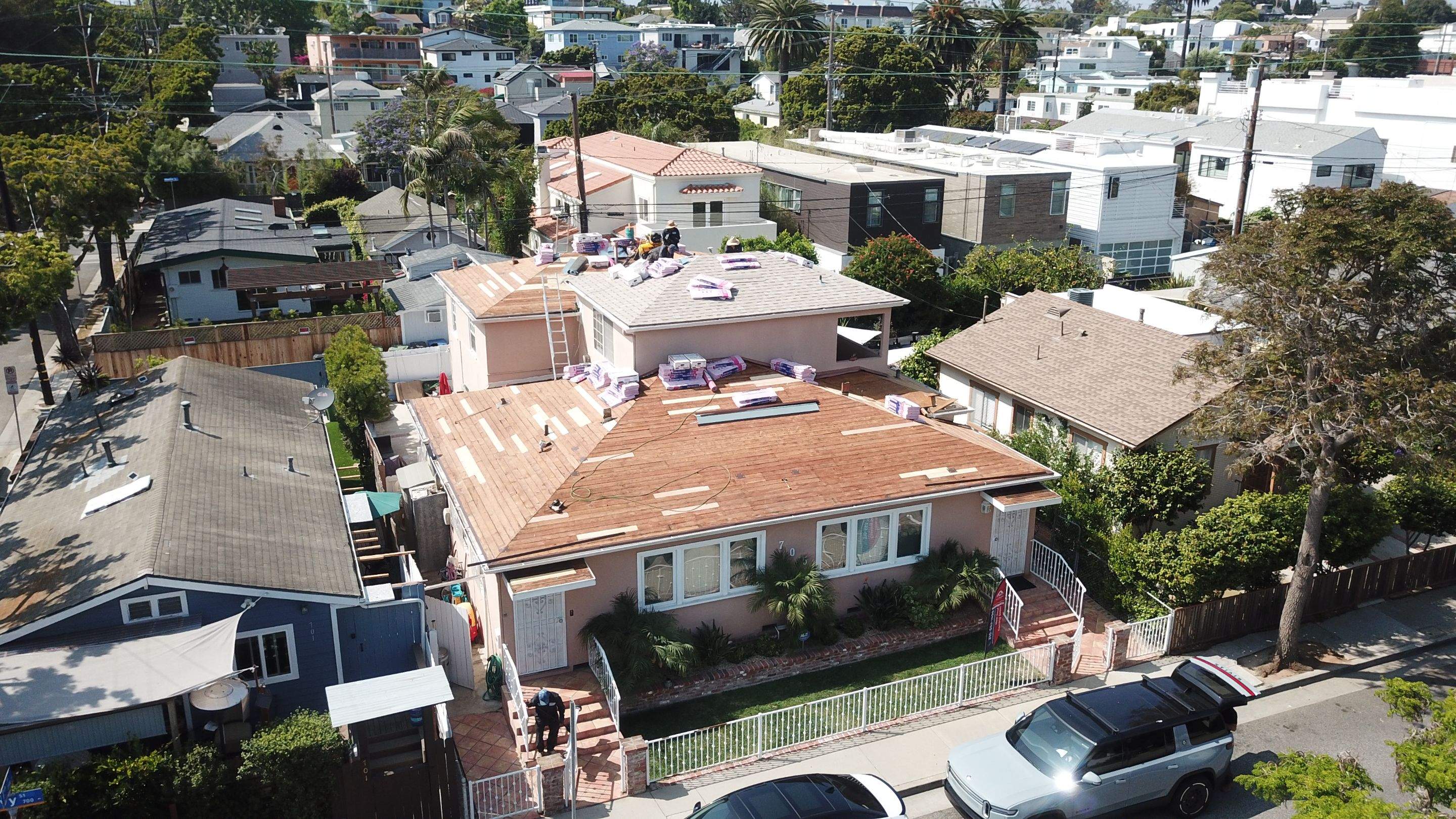 Beautiful Home in Santa Monica by Hull Brothers Roofing