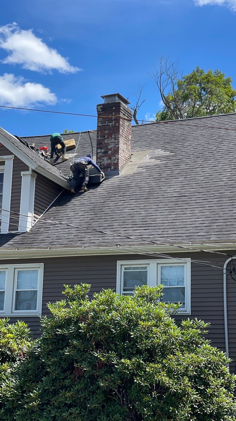 Chimney & Valley Leak Repair with New Lead Flashing and Cricket Rebuild by Sensible Home Solutions