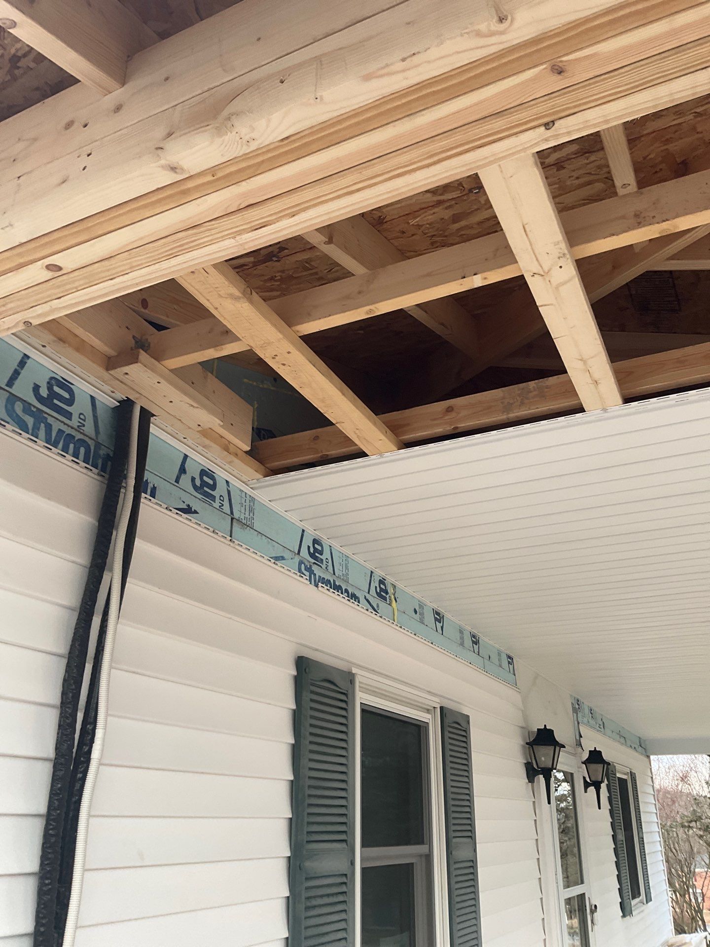 Custom Front Porch Addition in Ringtown by Esh Builders