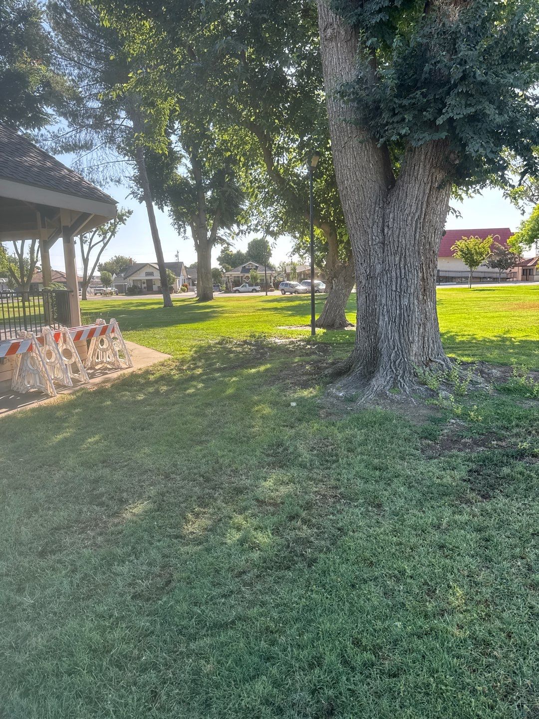 City of Gustine Gazebo project by Straight Edge Roofing Inc