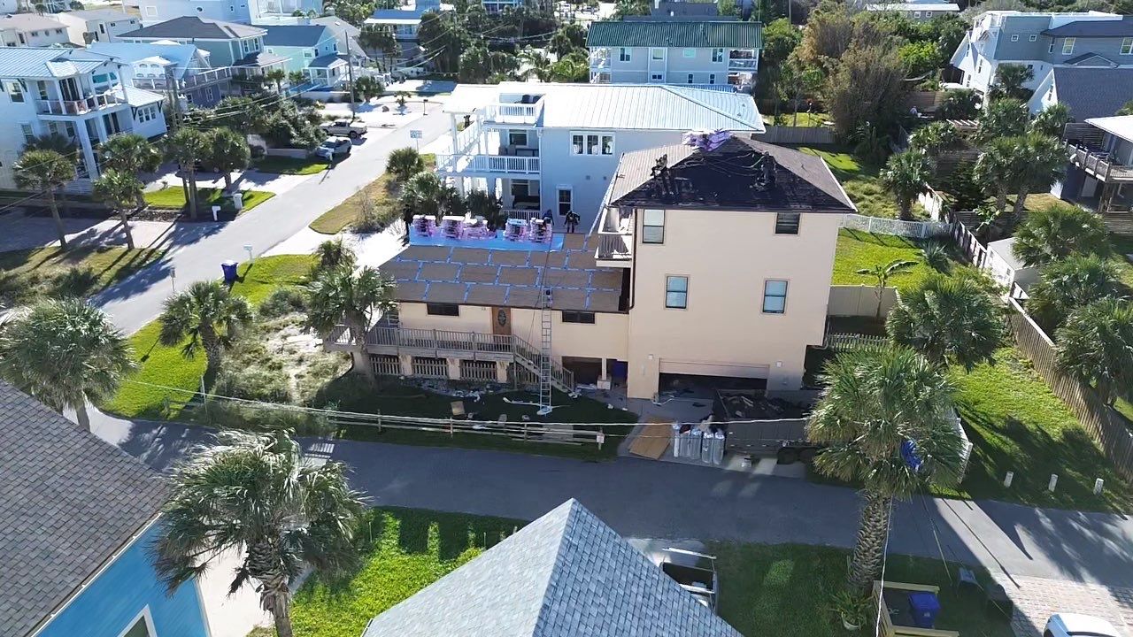Residential Roofing Installation using Owens Corning TruDefinition Duration Shingles by Galaxy Builders, Inc.