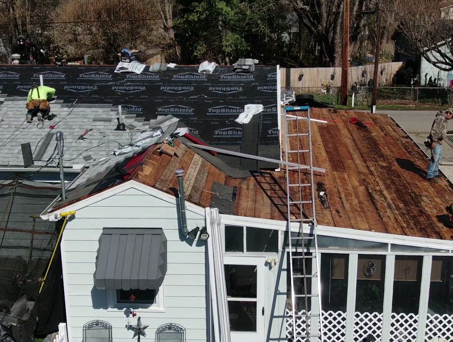 Residential Roofing Installation using Performance Shingles by Mr. Roofer