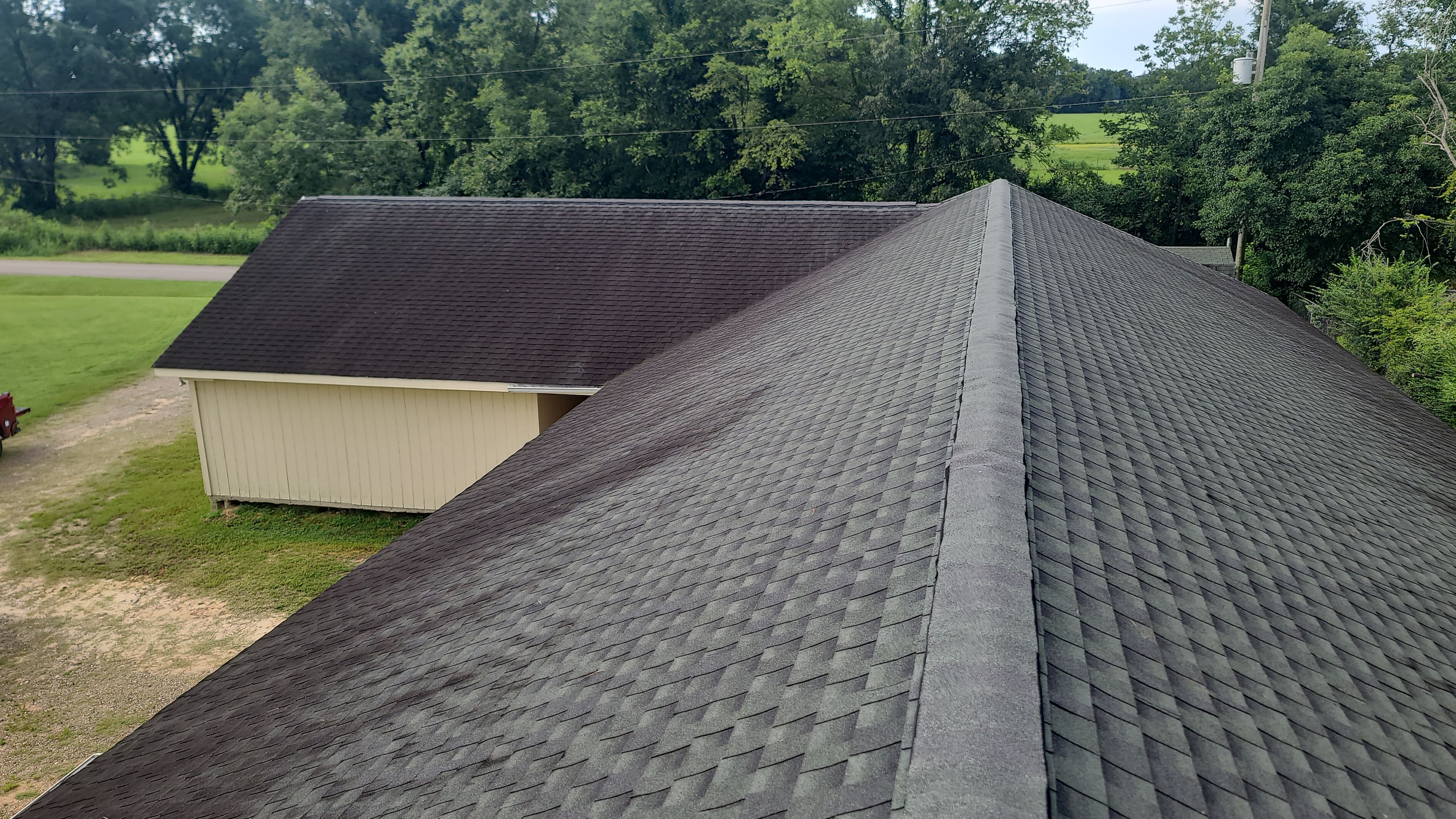 Residential Shingle Reroof using Malarkey Vista by Hostetler Roofing