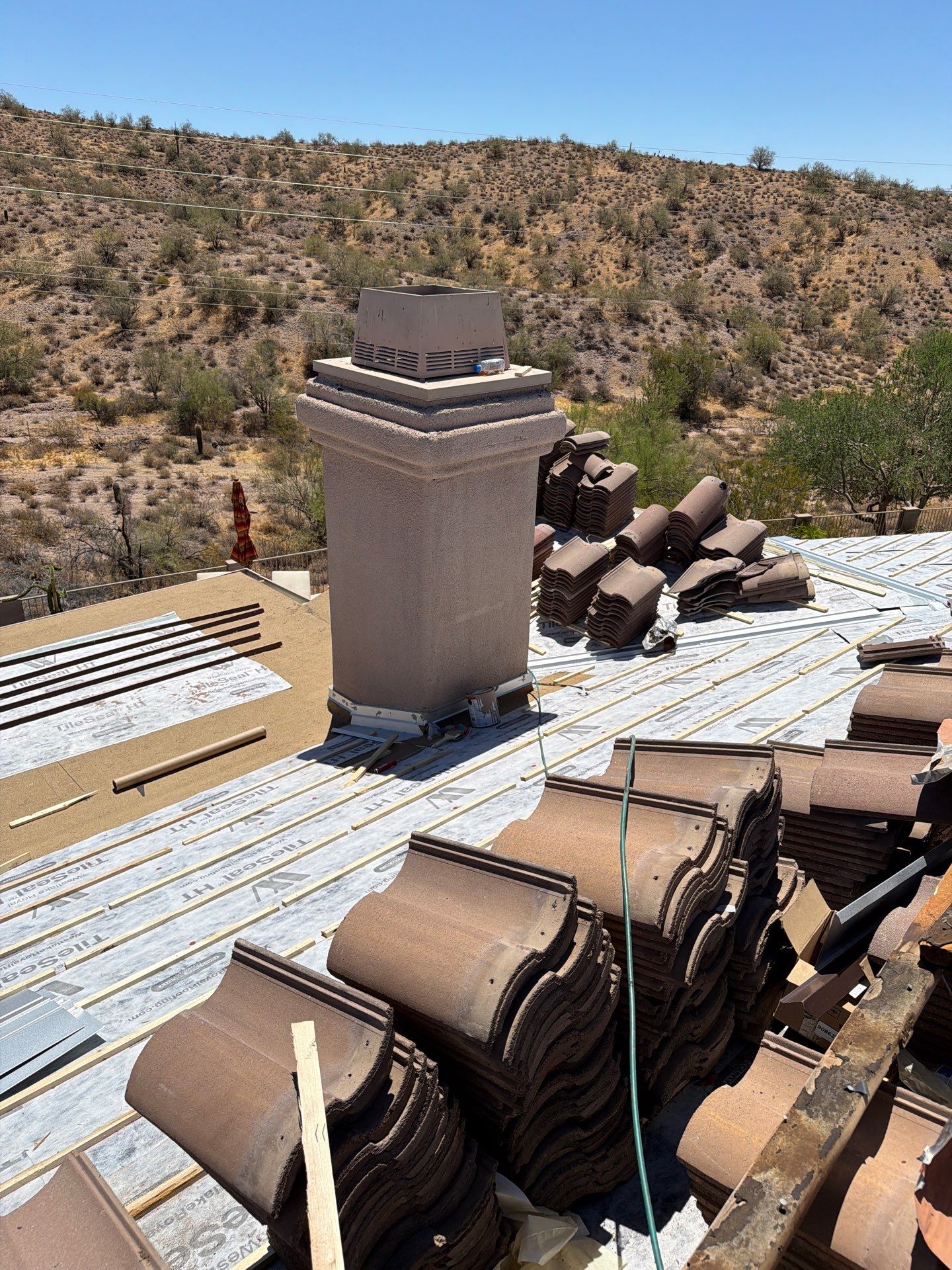 Project in Fountain Hills, AZ by Saint Roofing