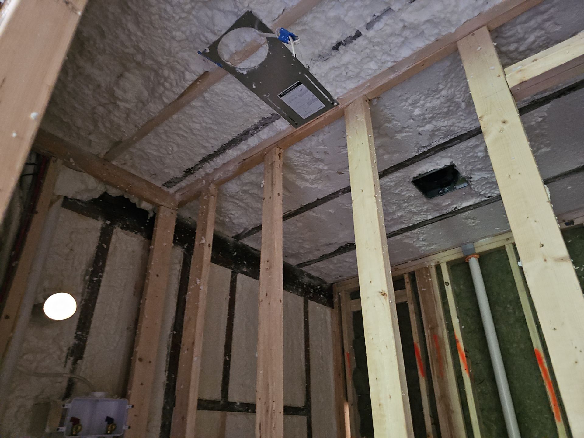 Home Remodel using Closed Cell Spray Foam by NYS Foam & Energy