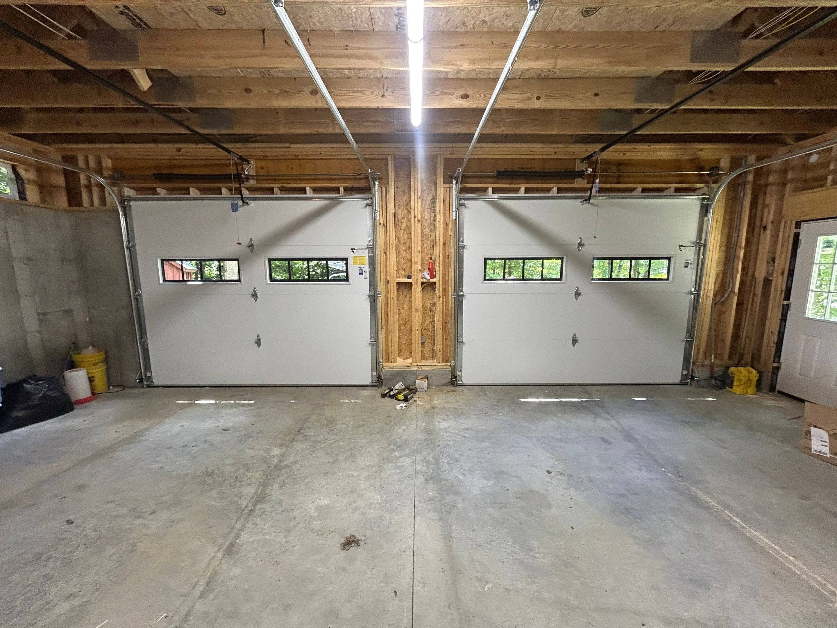Door Installation using Raynor Encore Garage Door by Keene Door