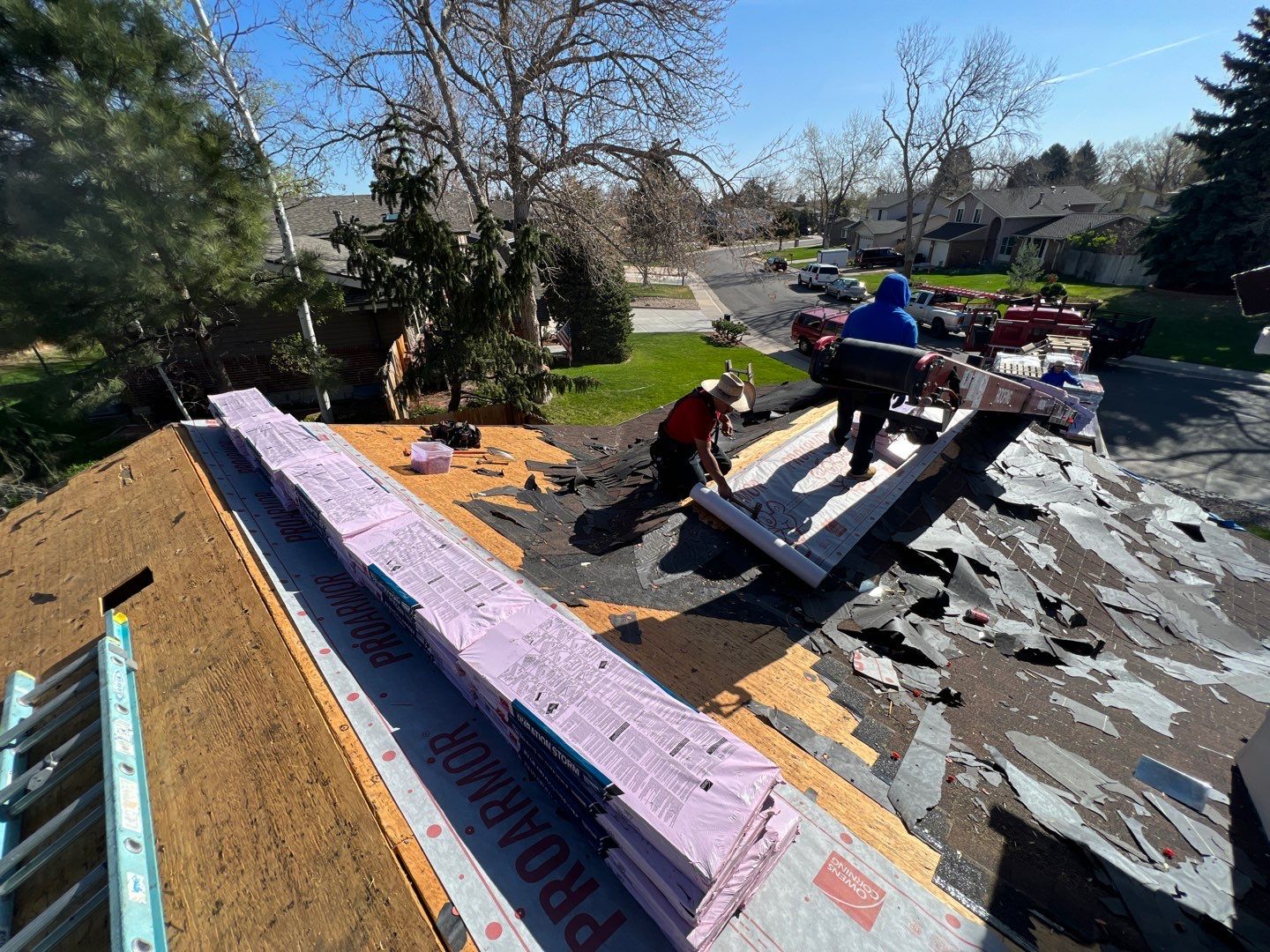 Residential Roofing Installation using Owens Corning TruDefinition Duration STORM - Brownwood by A to Z Roofing