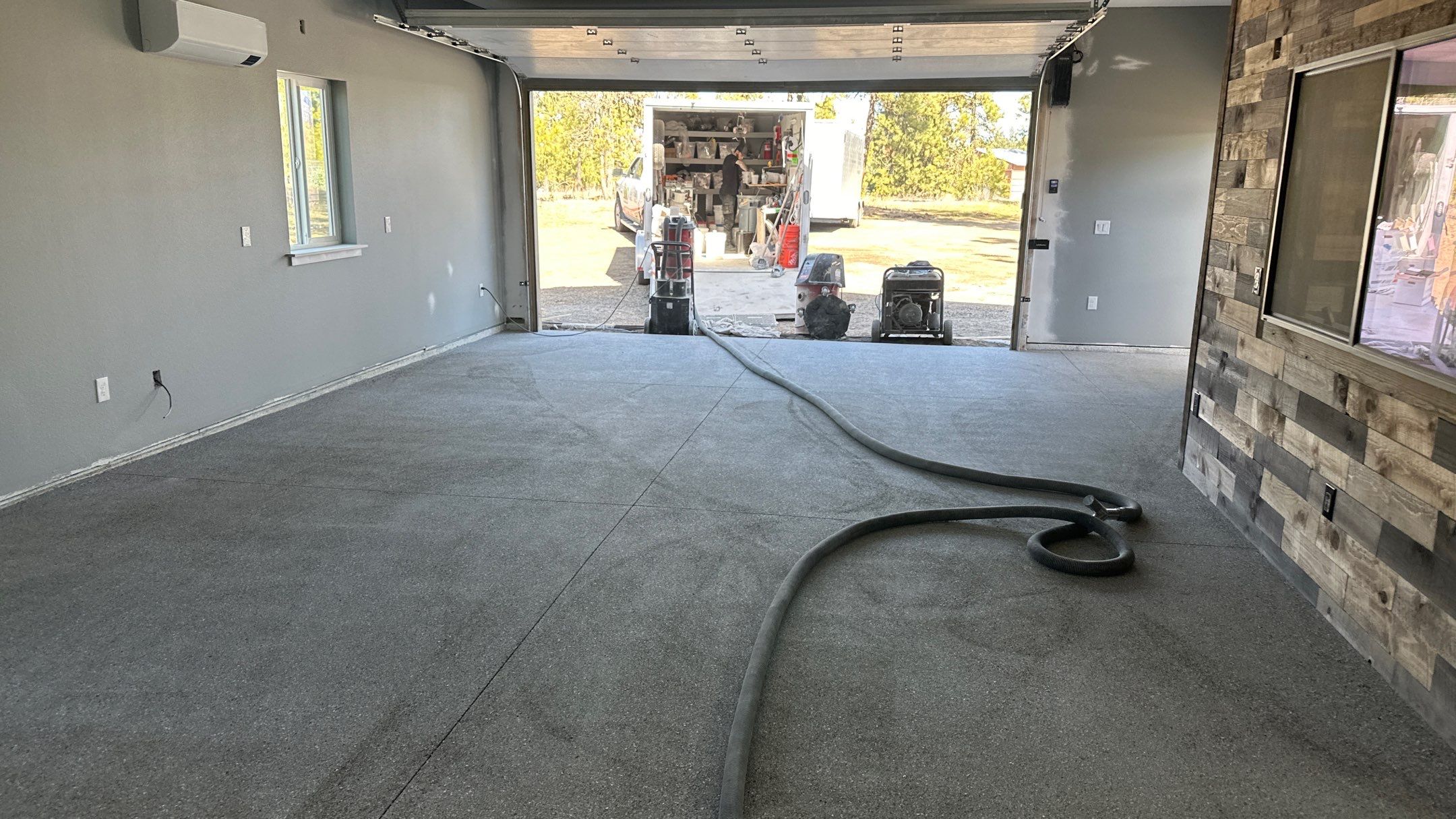 Shop Transformation using Shale Hybrid by Croc Coatings, LLC