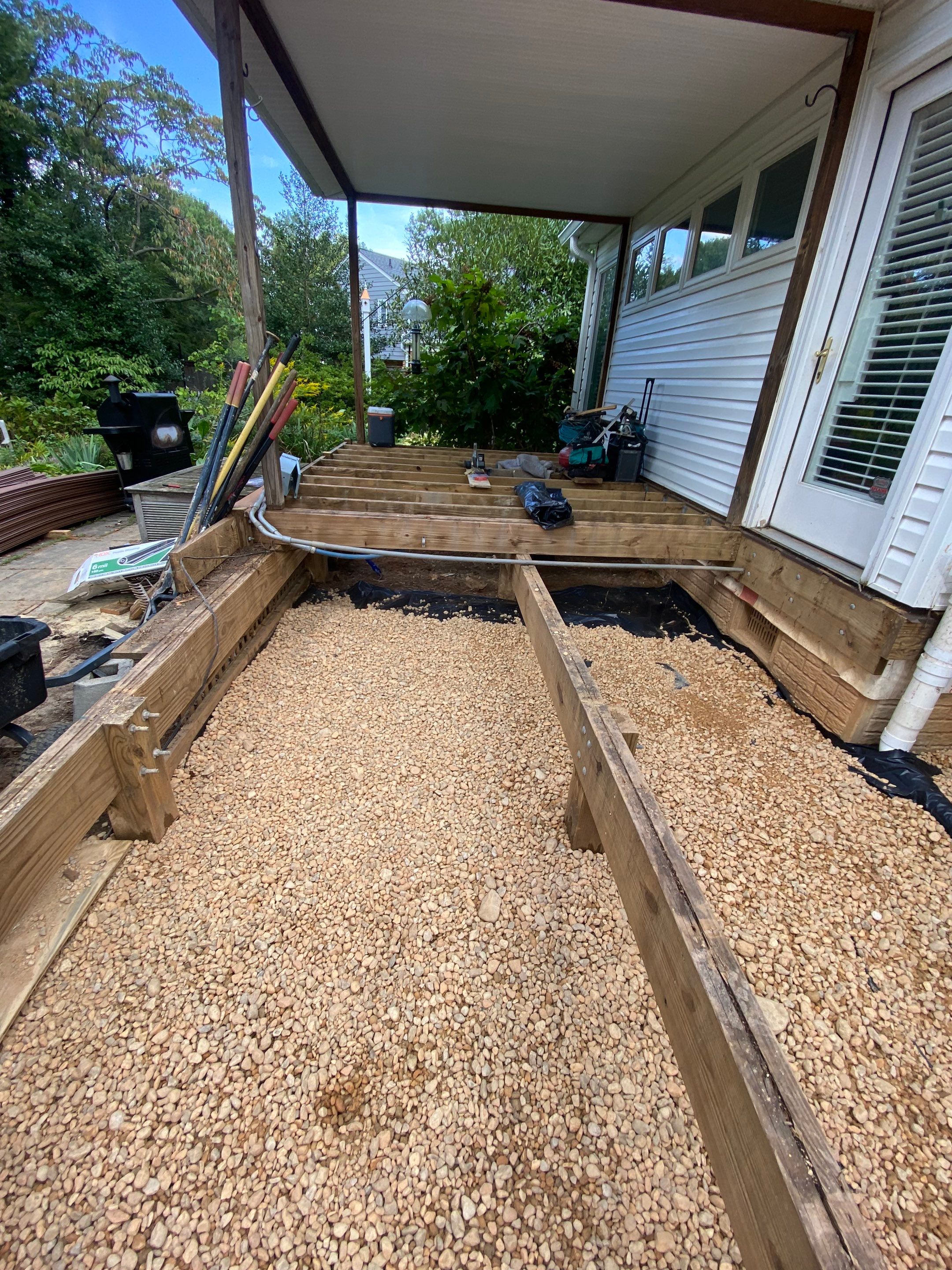 Deck Transformation using Timbertech & Azek by The Smet Companies, LLC