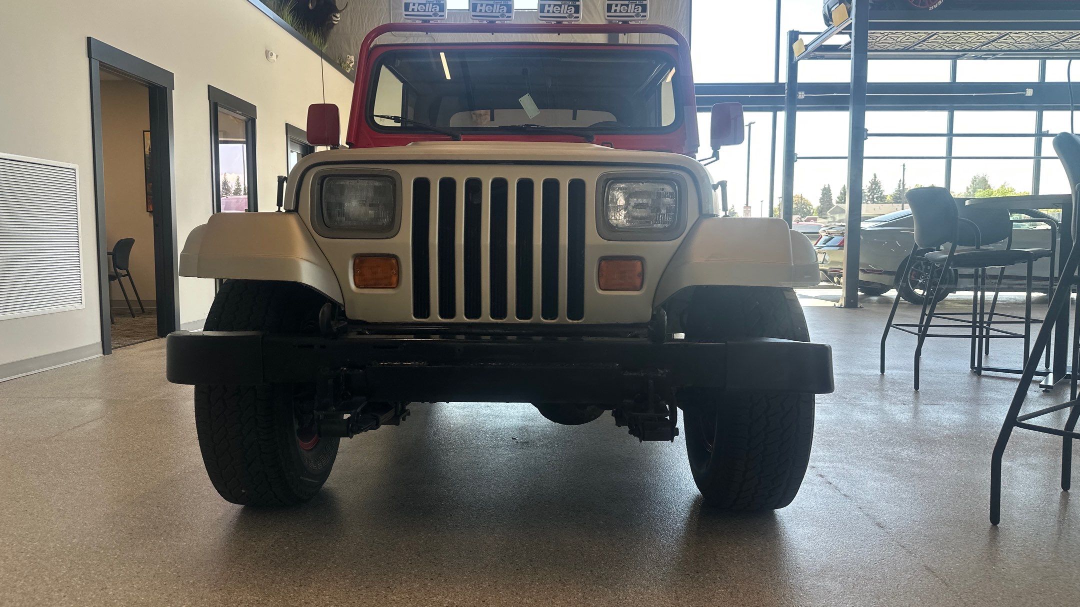 Claystone Hybrid Commercial Floor Coating for Cal Cars Showroom by Croc Coatings, LLC