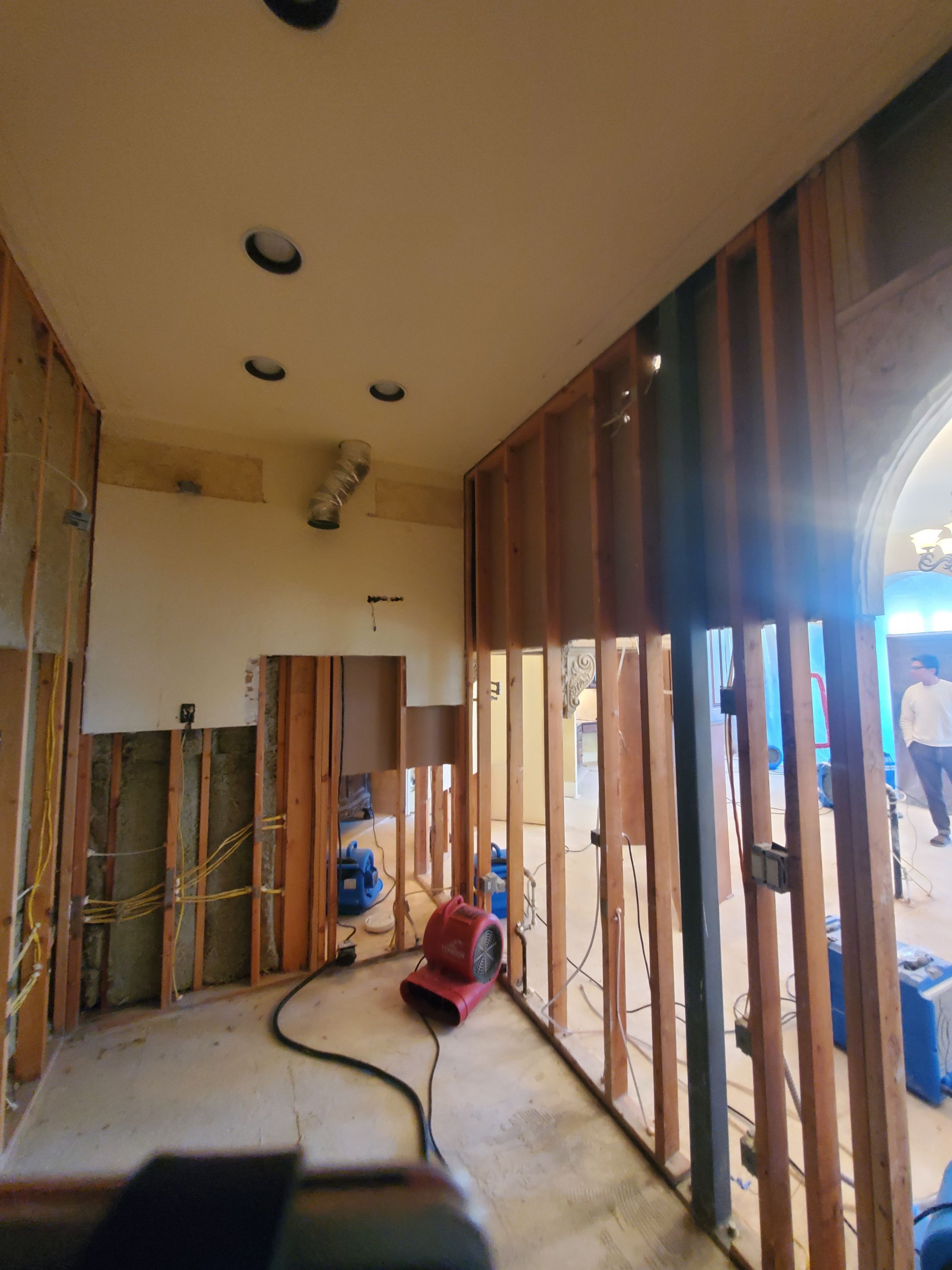 Property Affected by Severe Water Damage by Construction Now LLC