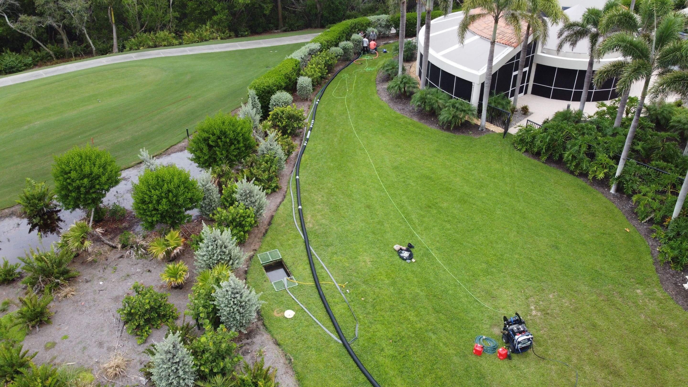 Bonita Bay Condo Stormwater Maintenance with PRS by Don Mar, Inc. Storm Water Solutions