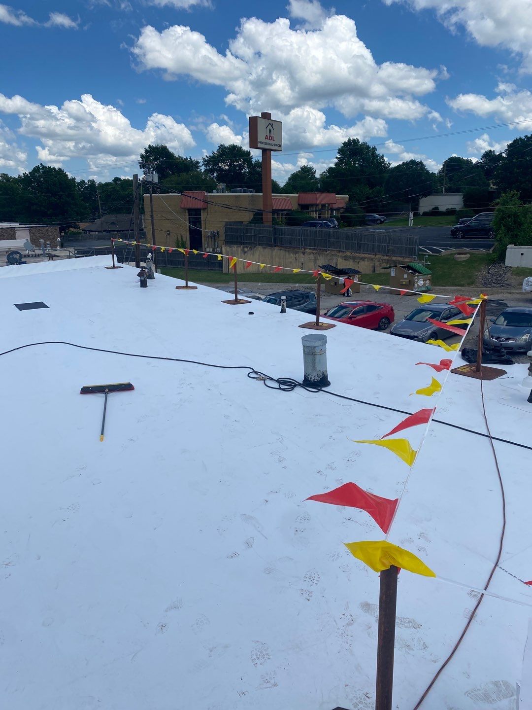 TPO Project in Tulsa by Decor Roofing & Restoration