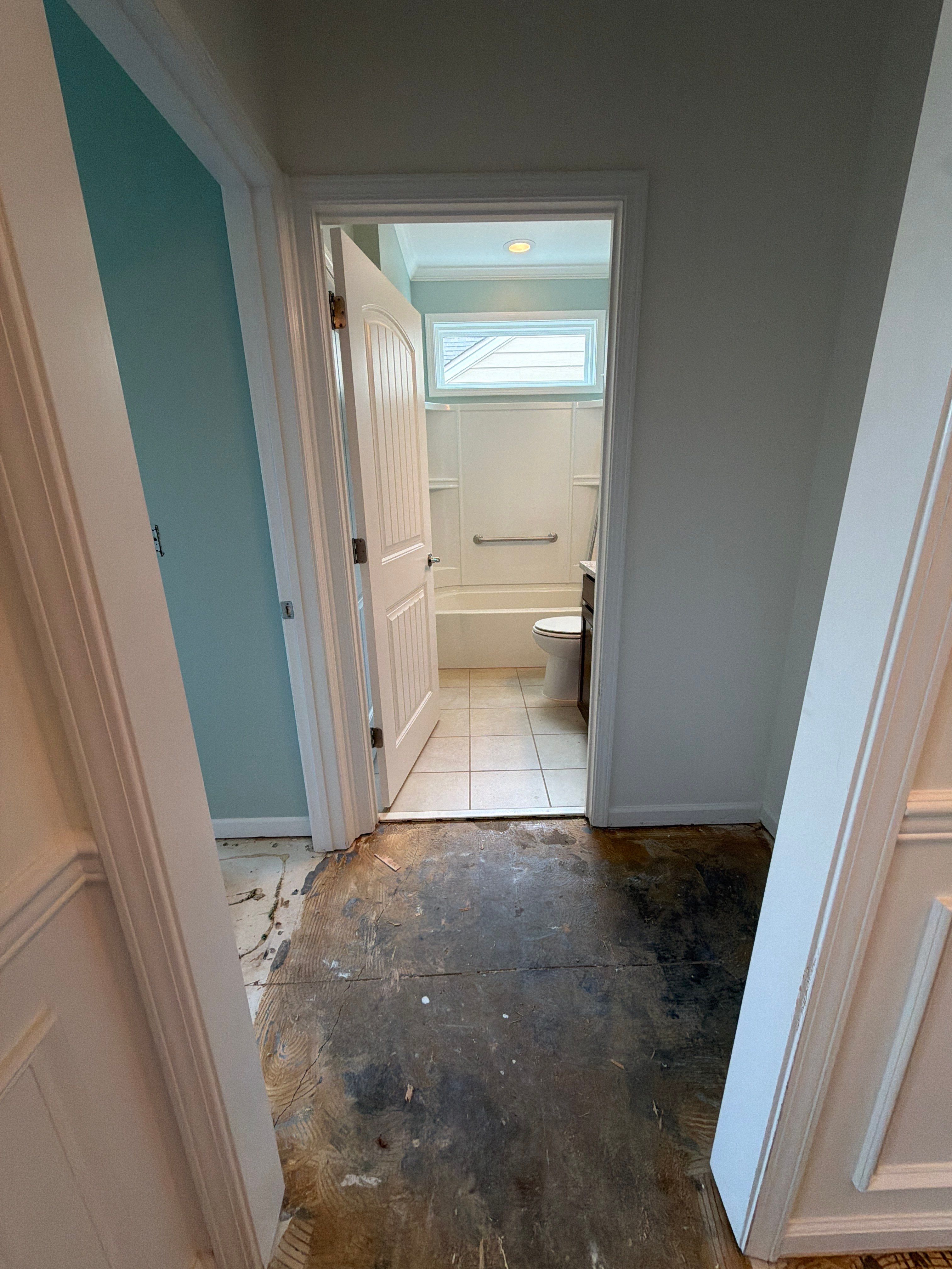 Luxury Vinyl Plank Flooring Installation and Interior Refresh in Durham by Billy Weatherspoon Contractor