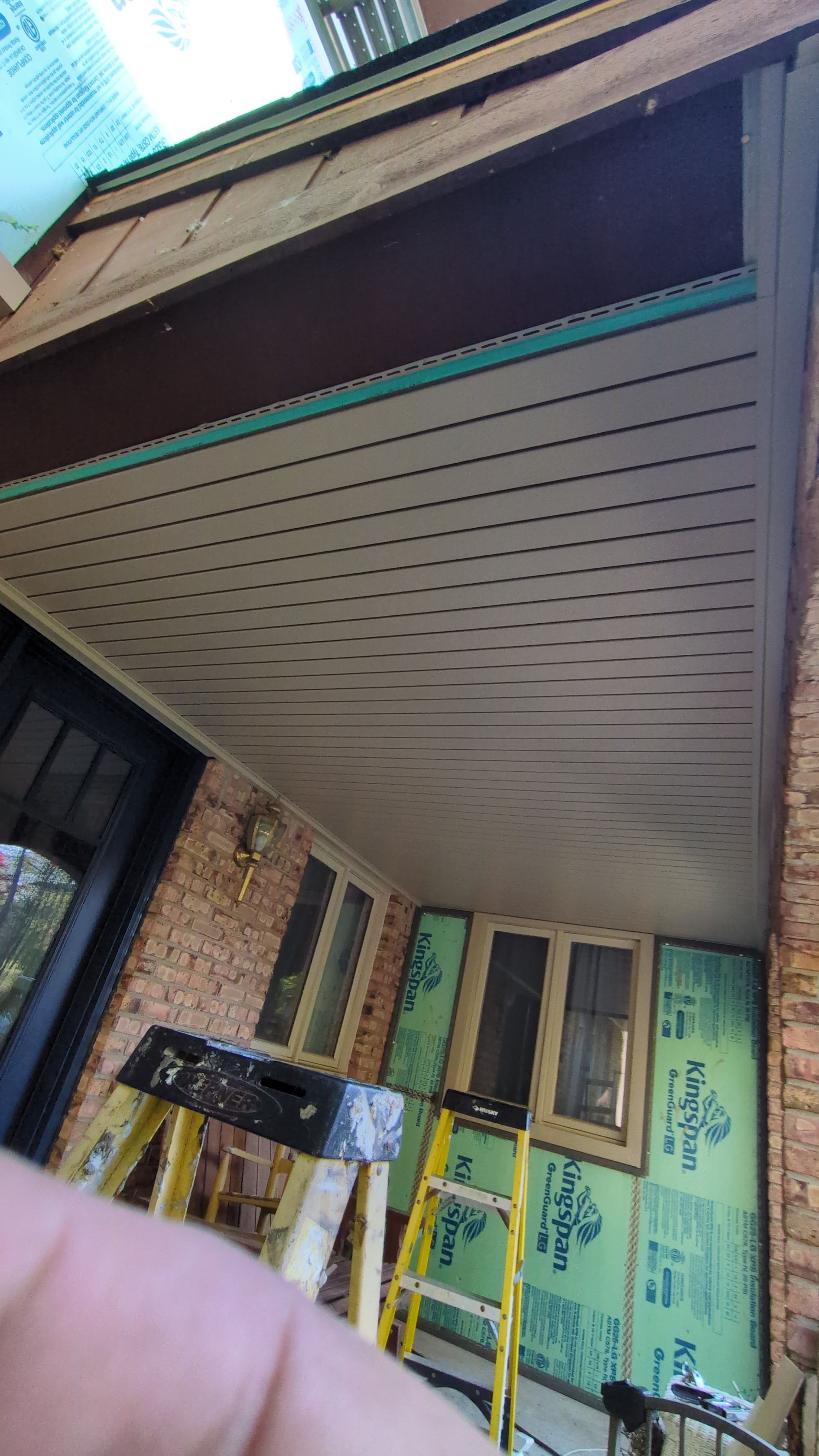 Siding Replacement using Alside Charter Oak D4.5" by 180 Contractors