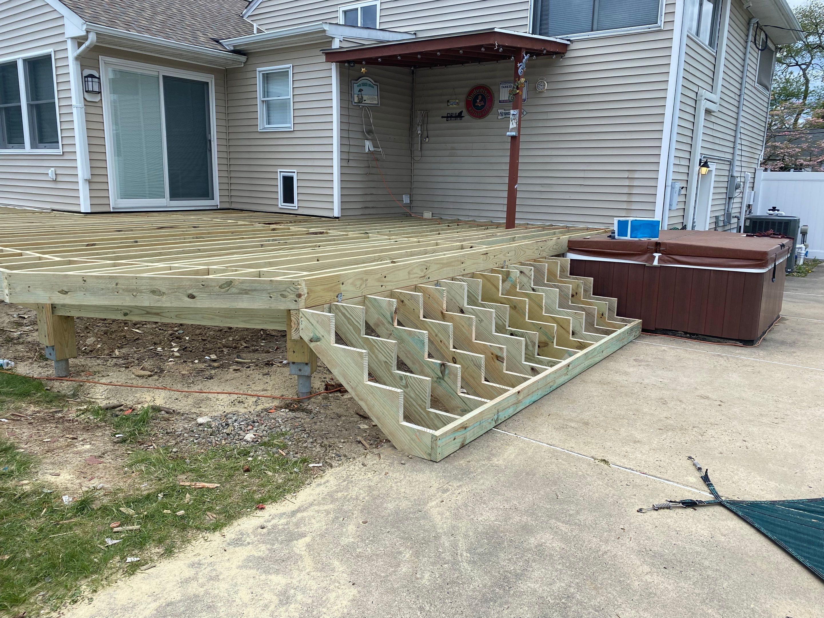New Deck  in Spring Lake by deck guardian