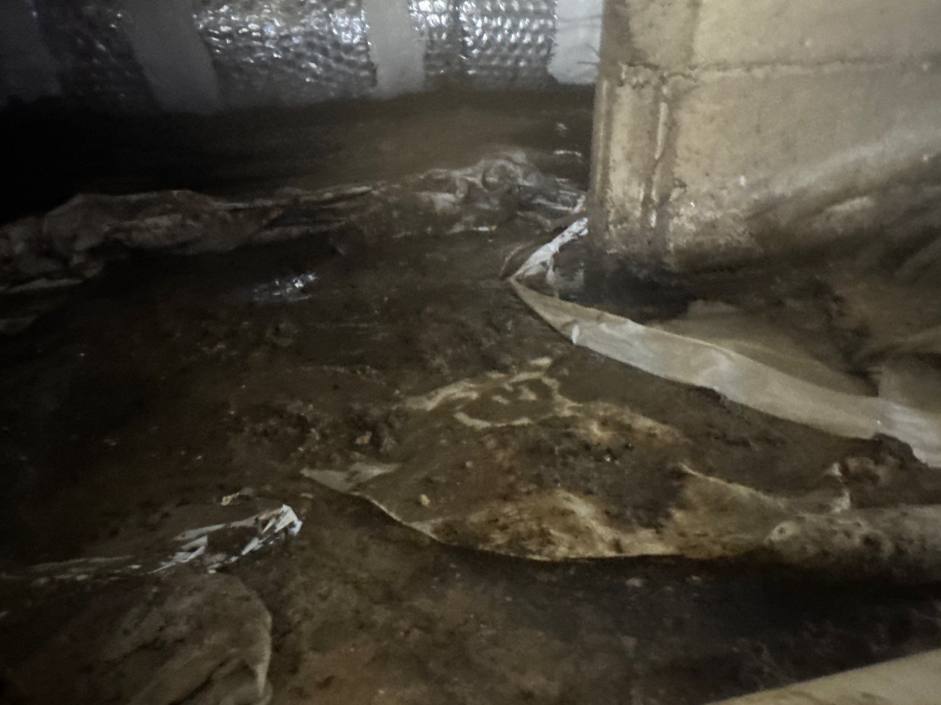 Project in Chesapeake by Patriot Crawl Space Repairs