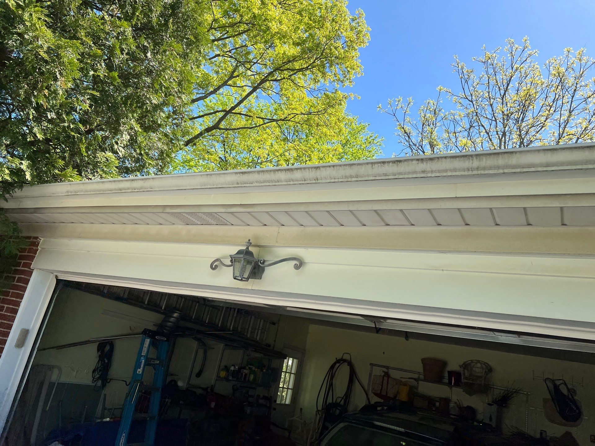 Housewashing  using Algaecide, soft wash soap by Northern Power Washing LLC.